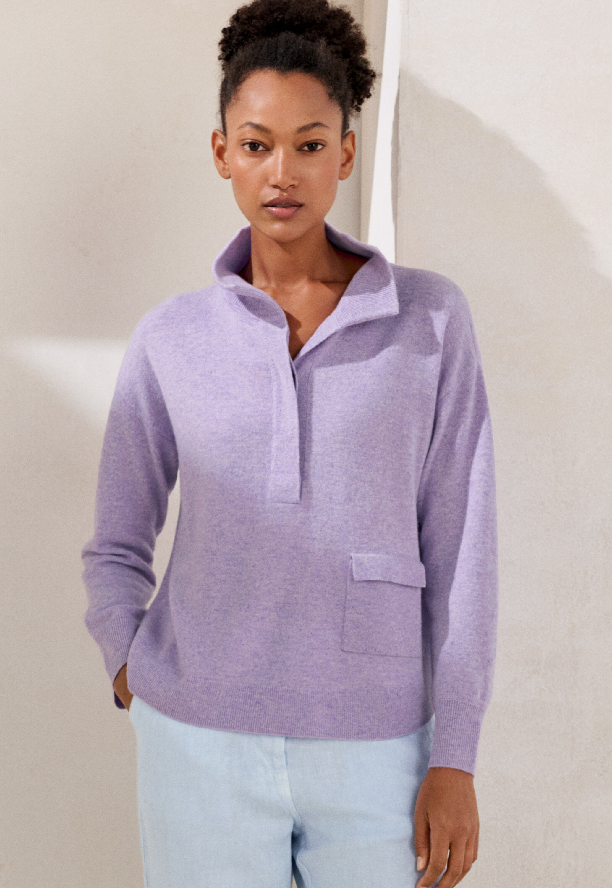 Pocket-detail sweater