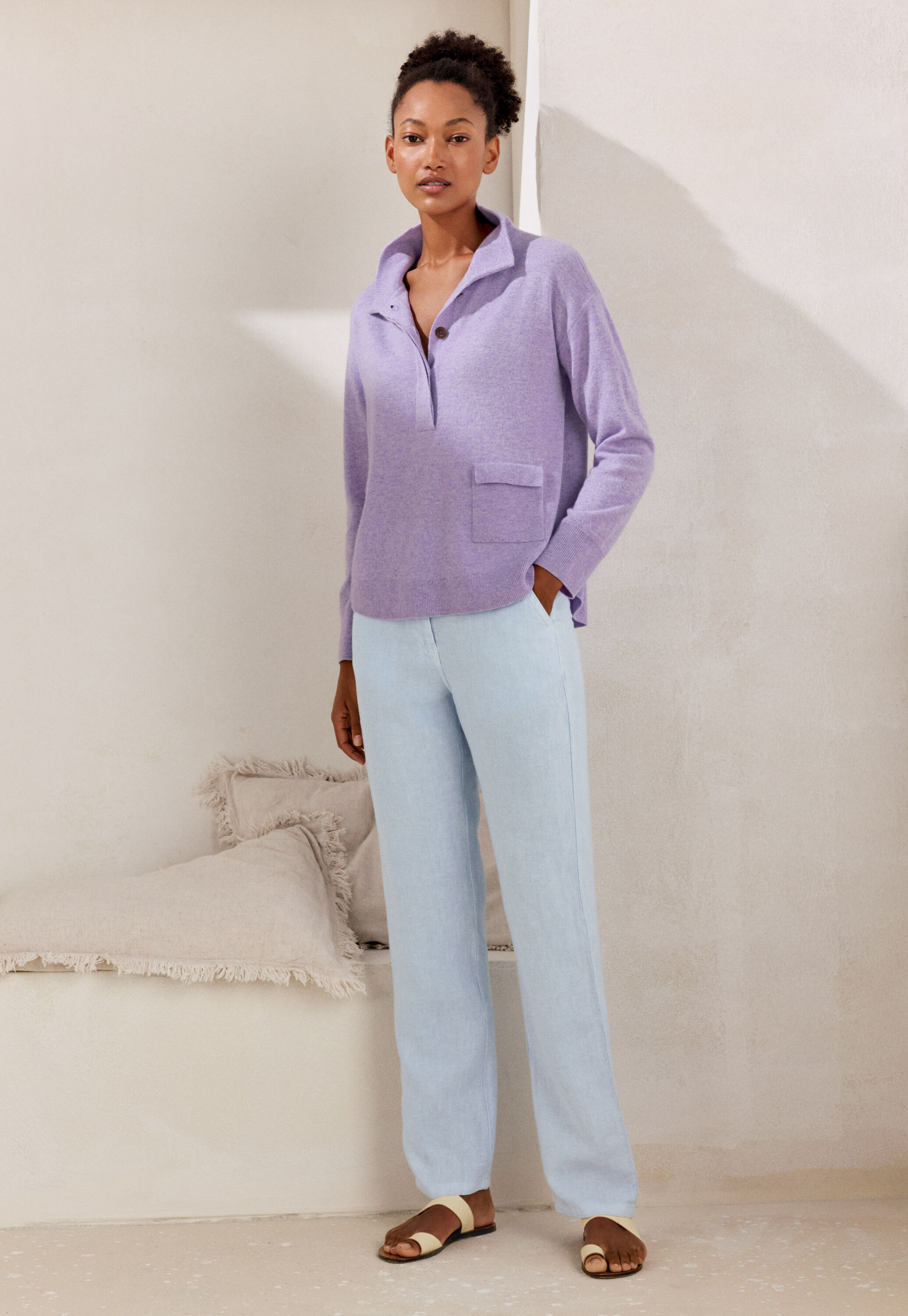 Pocket-detail sweater