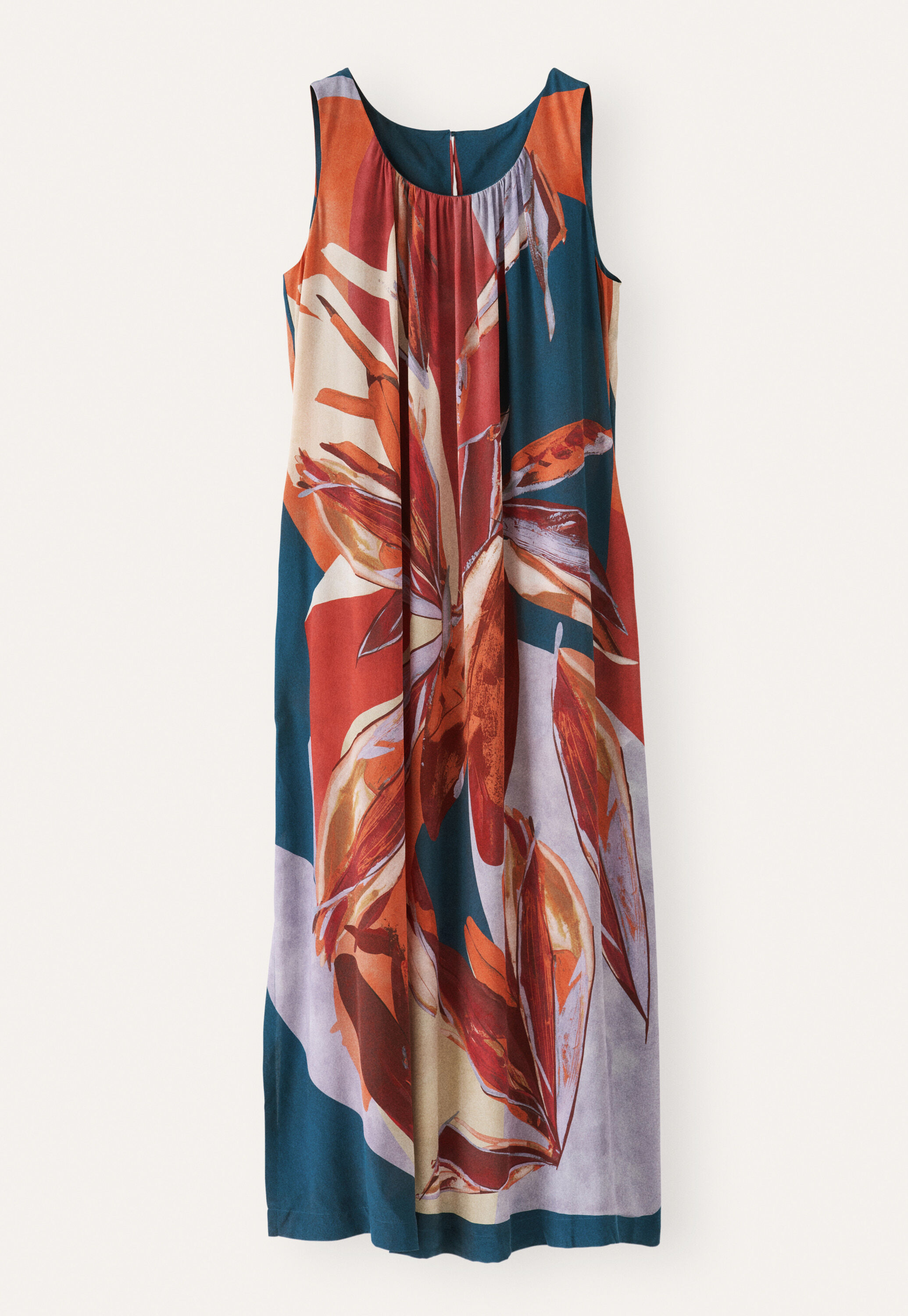 Printed sleeveless dress