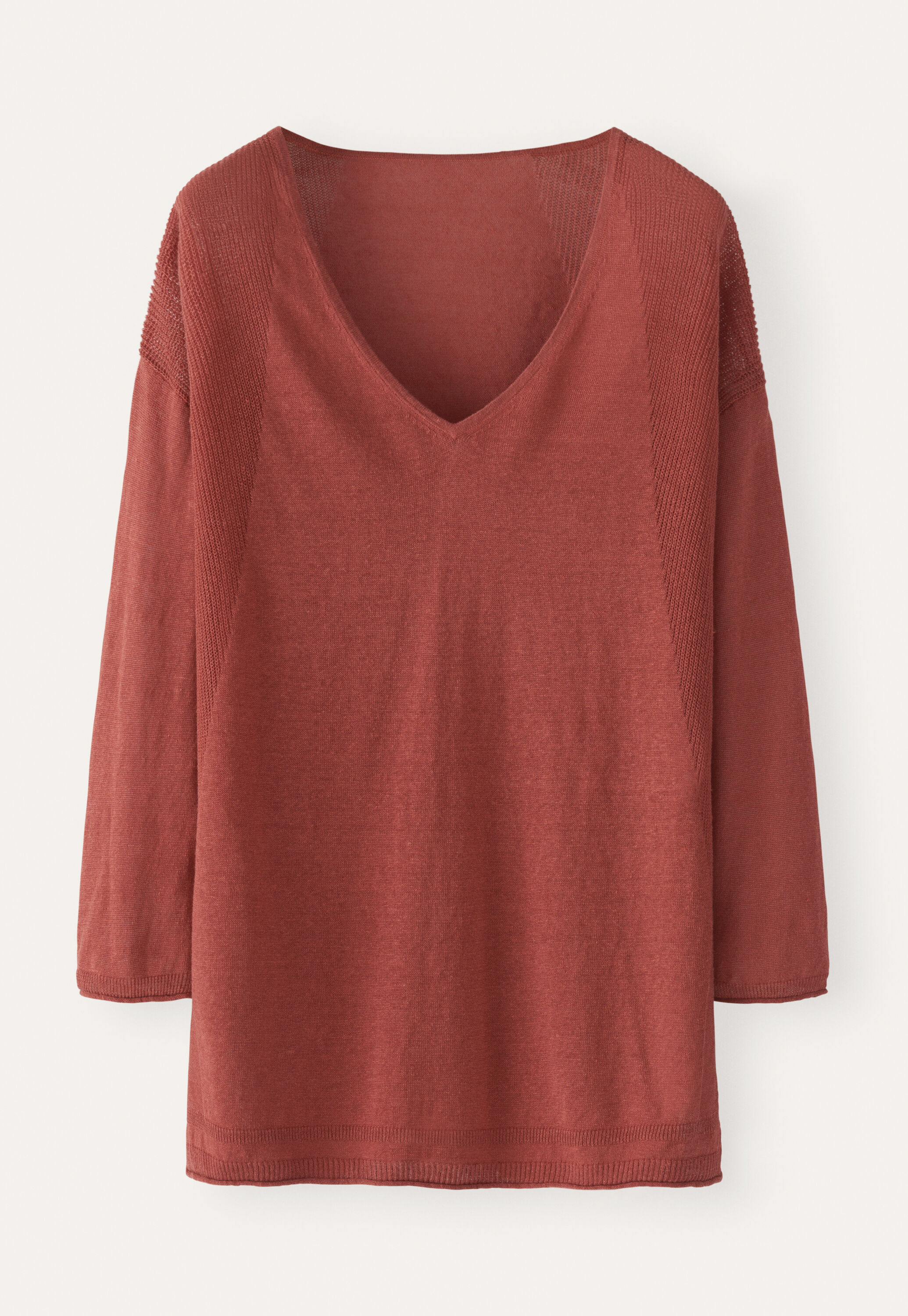 V-neck sweater