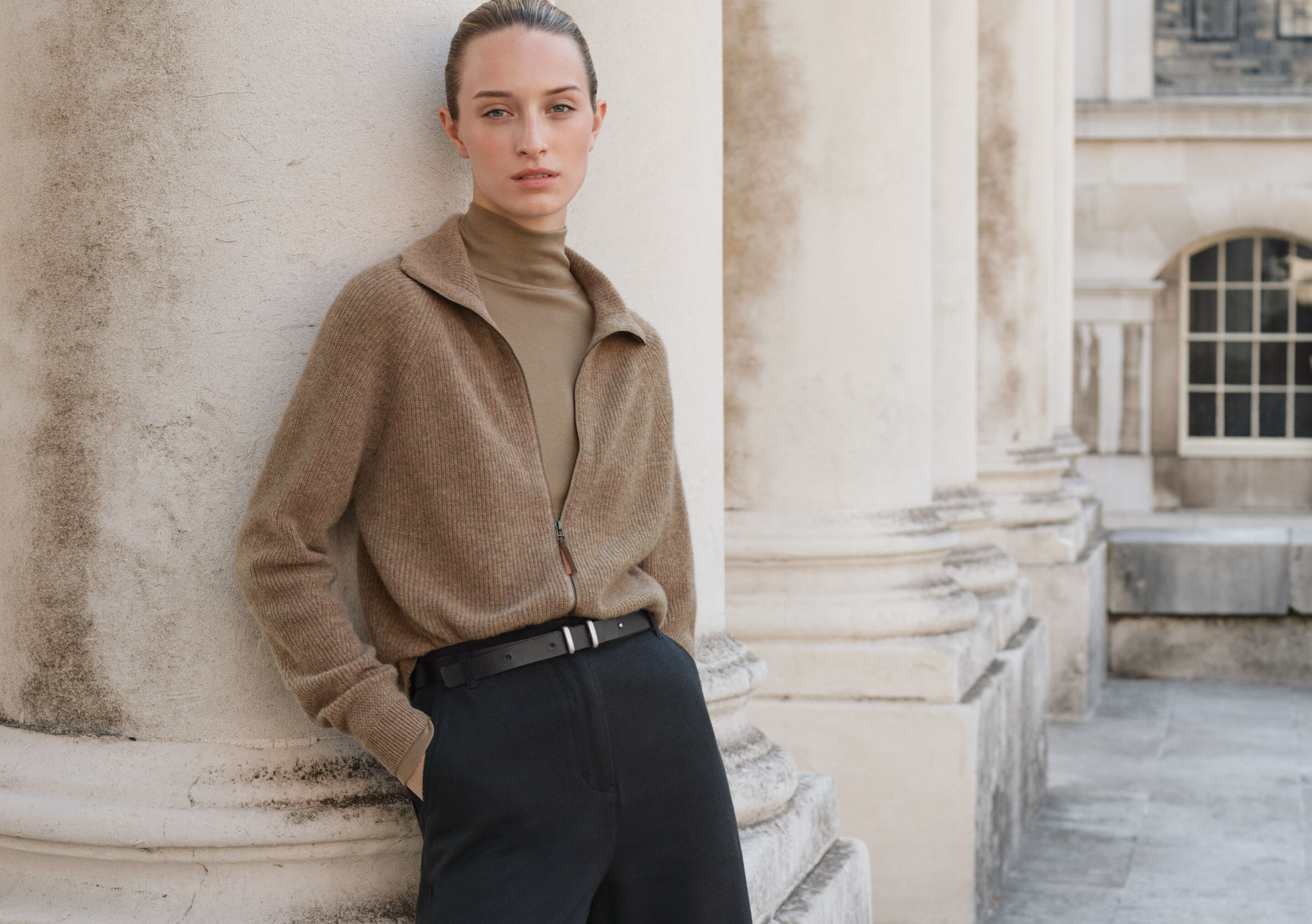 Button-through sweater