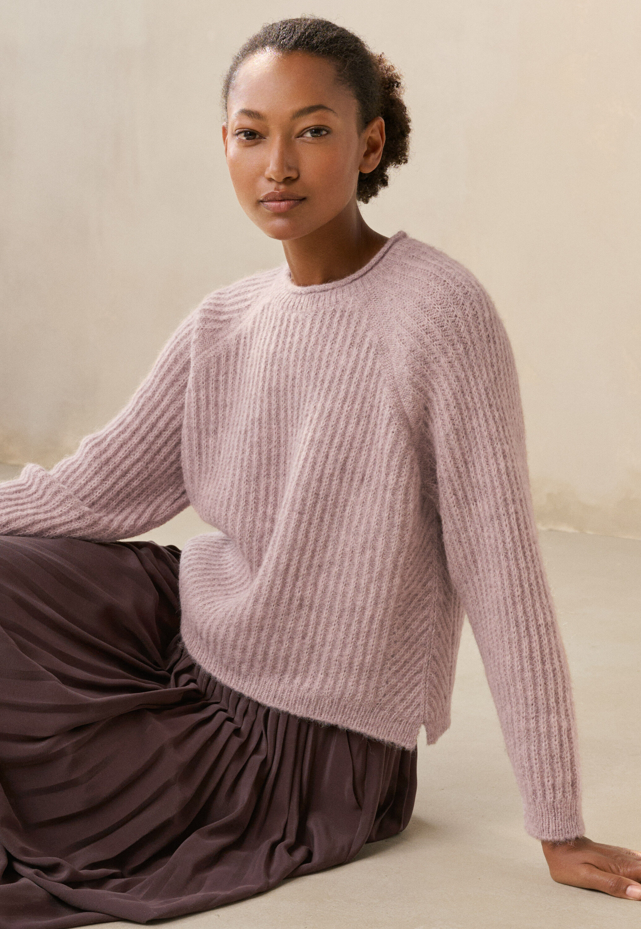 Round-neck sweater
