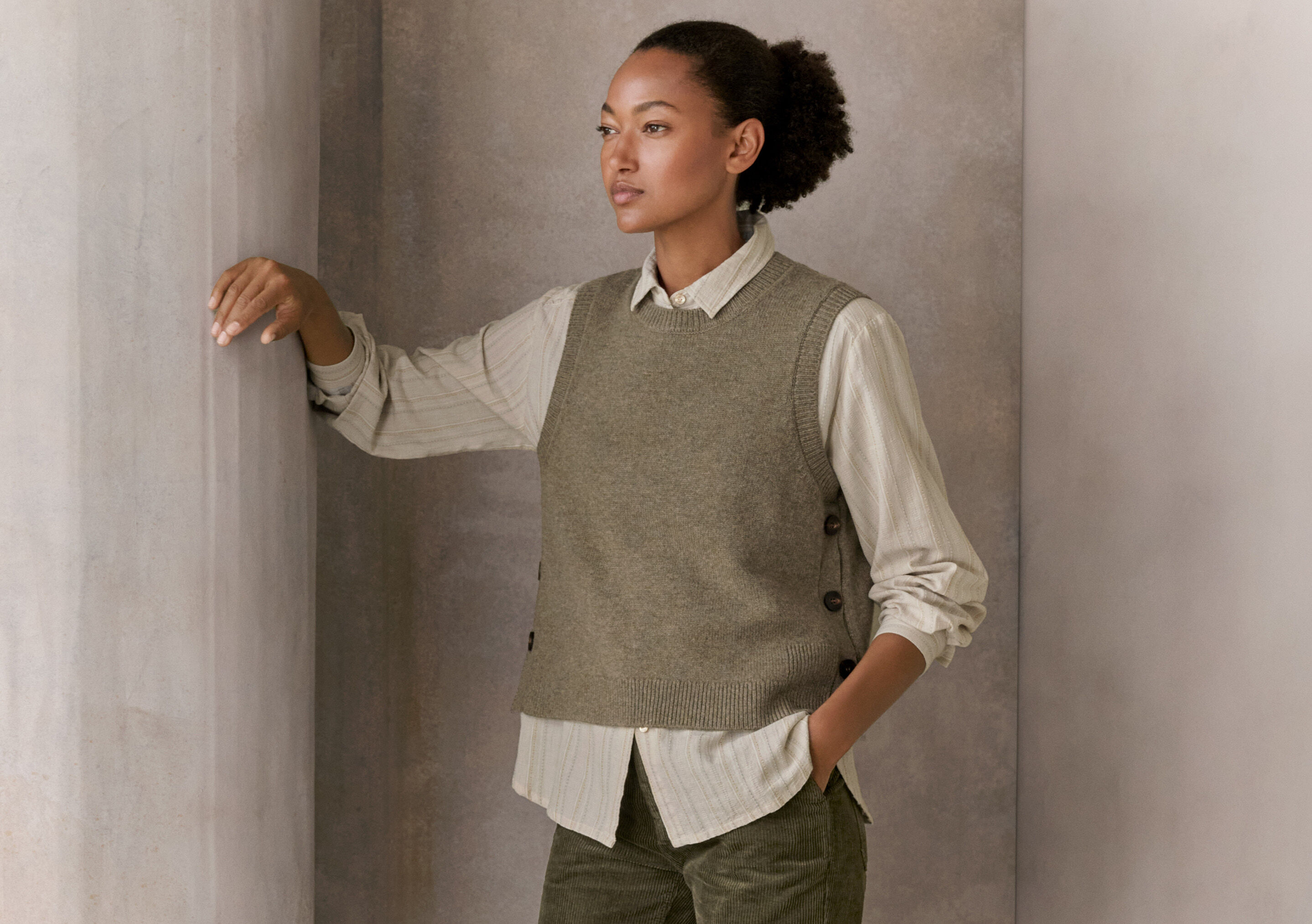 Round-neck sweater
