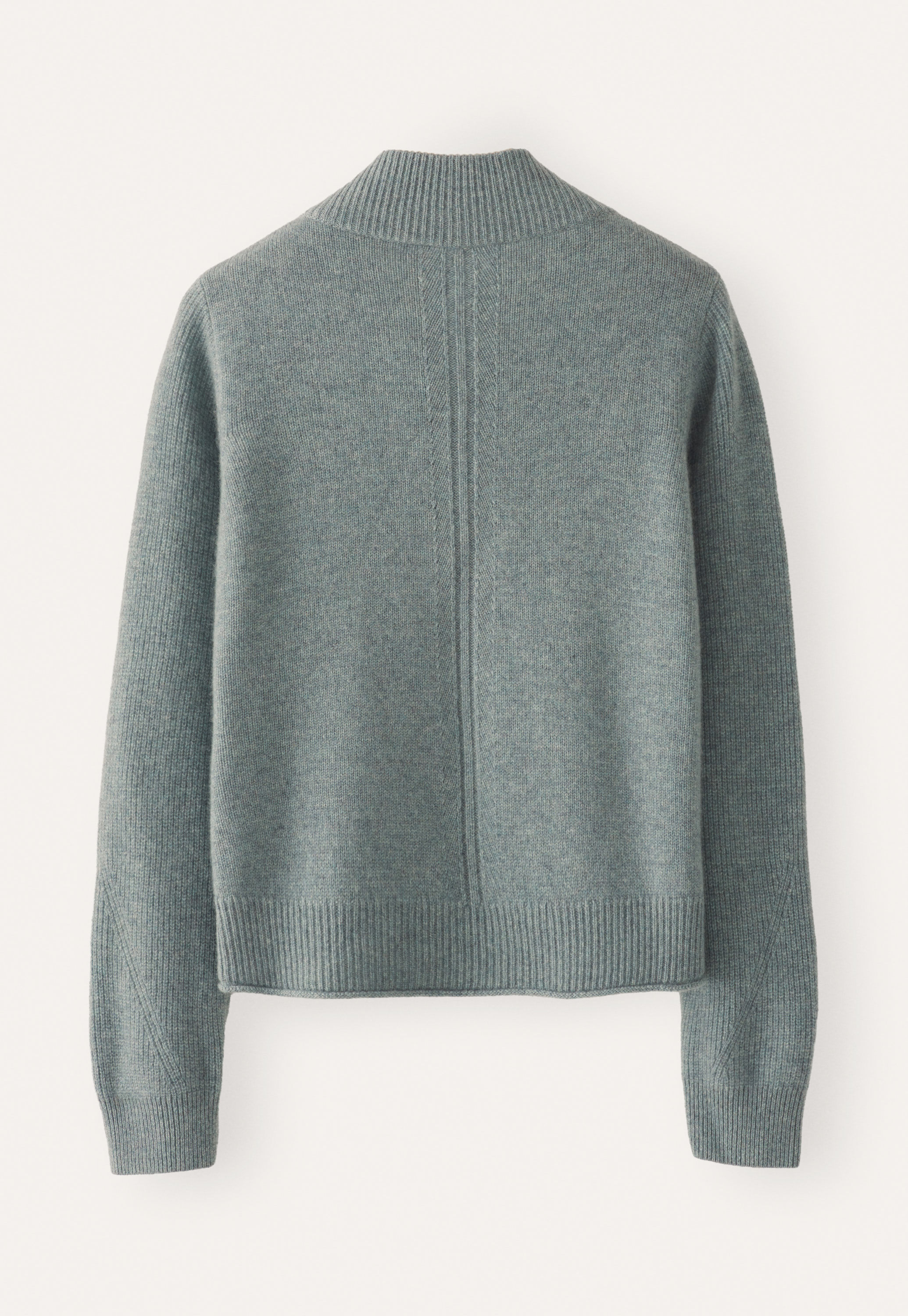 Buttoned-neck sweater