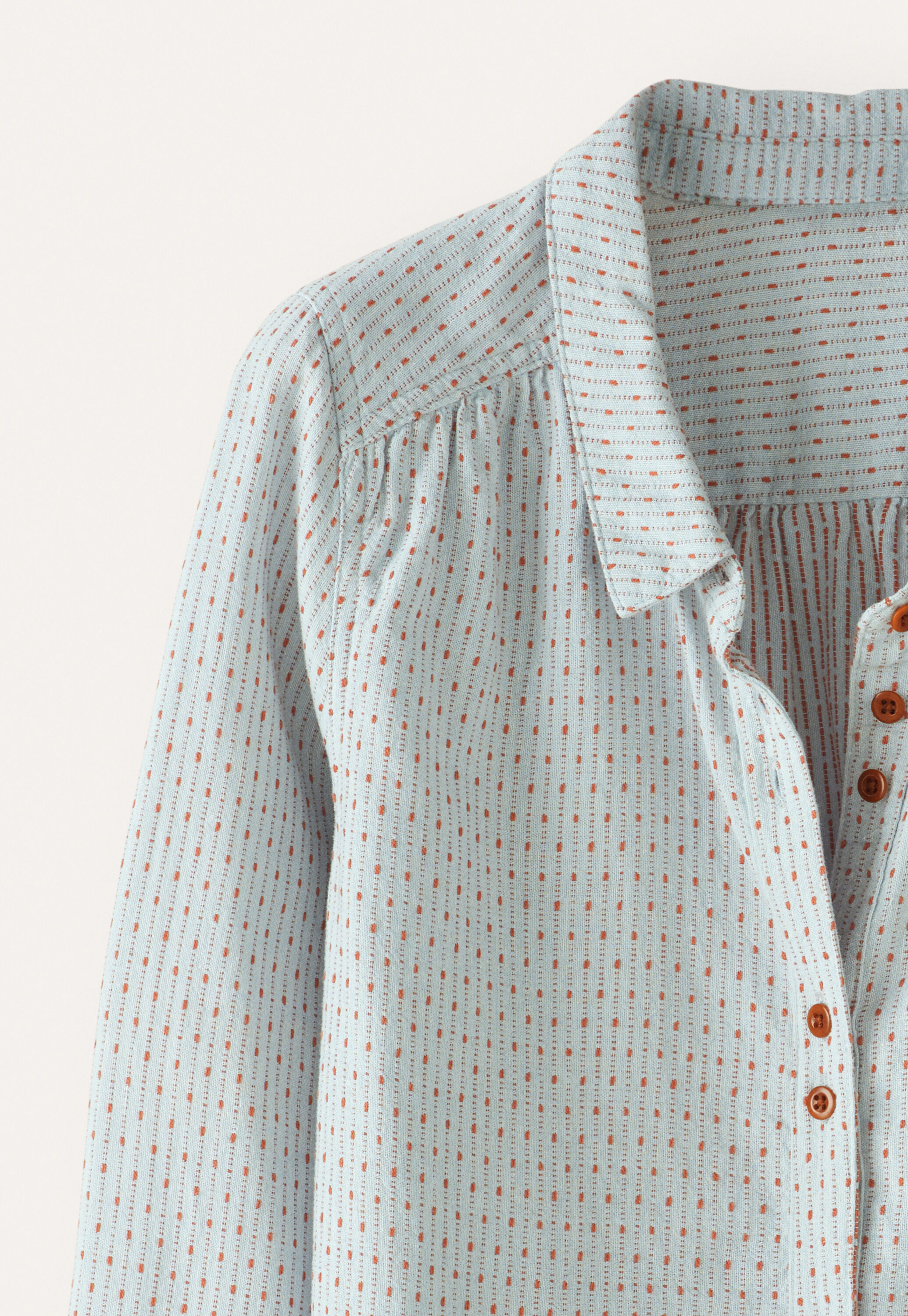 Dash-weave shirt