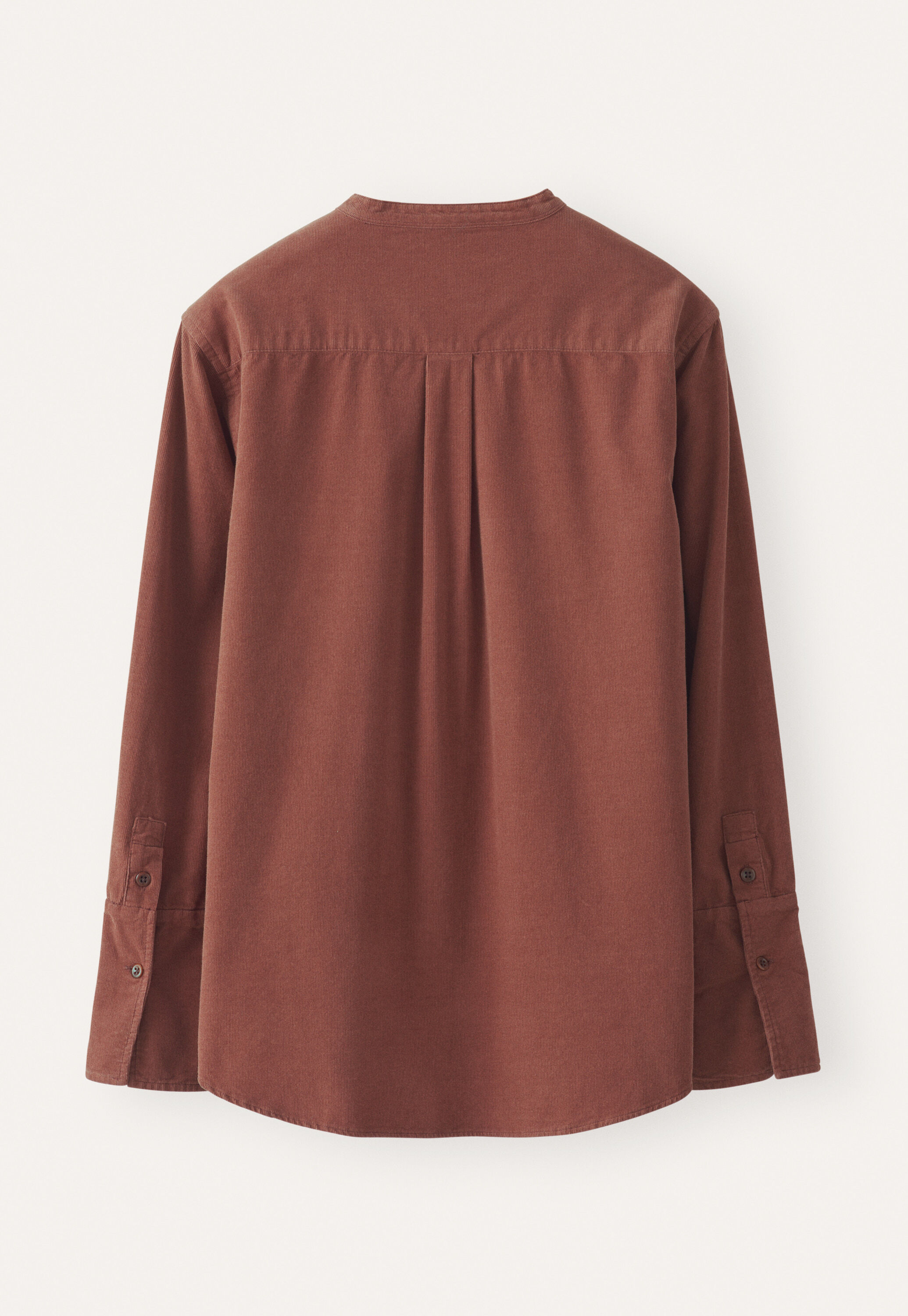 Fine-wale cord shirt, Dark blush, large