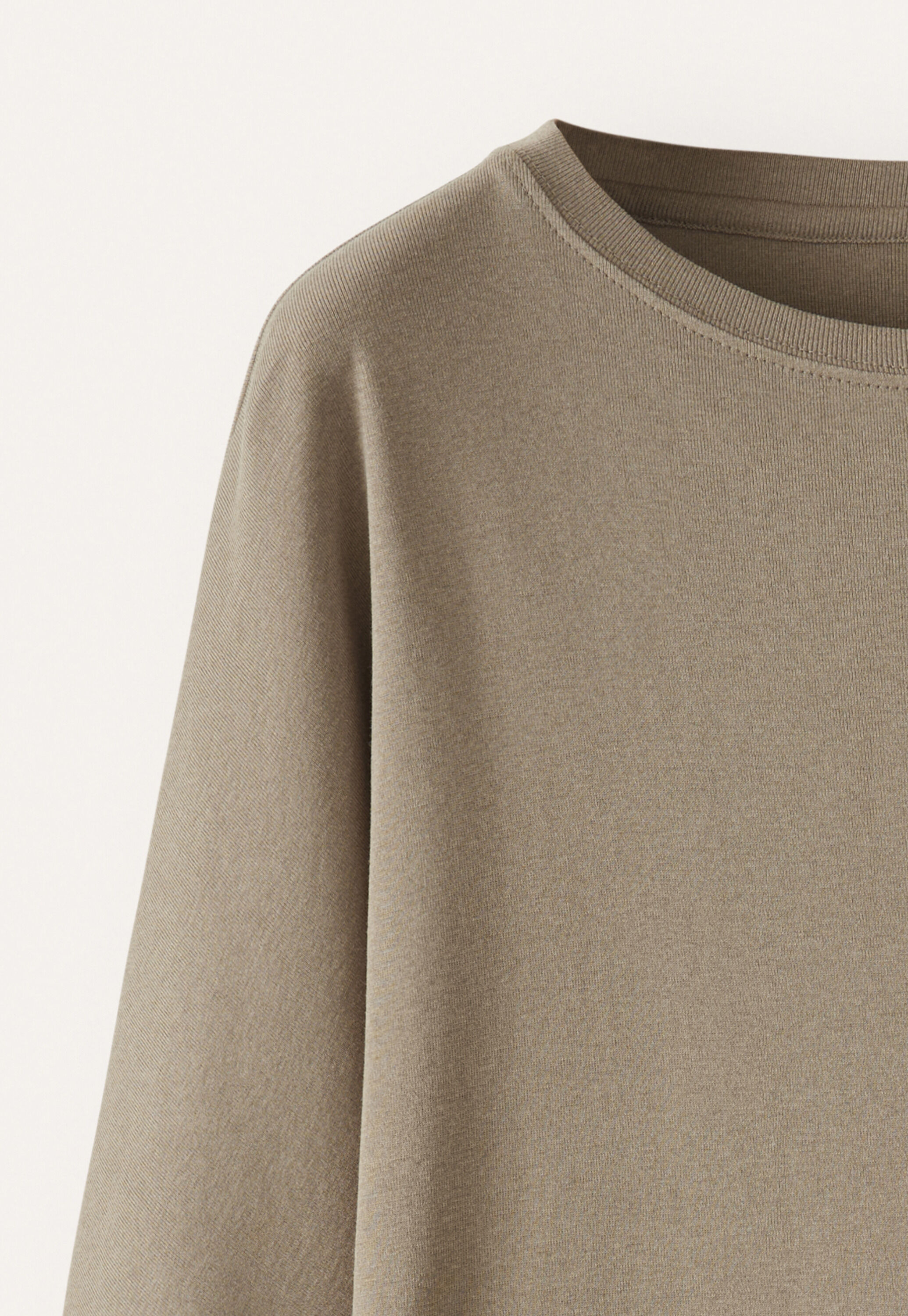 Dolman sleeve top, Dark taupe, large
