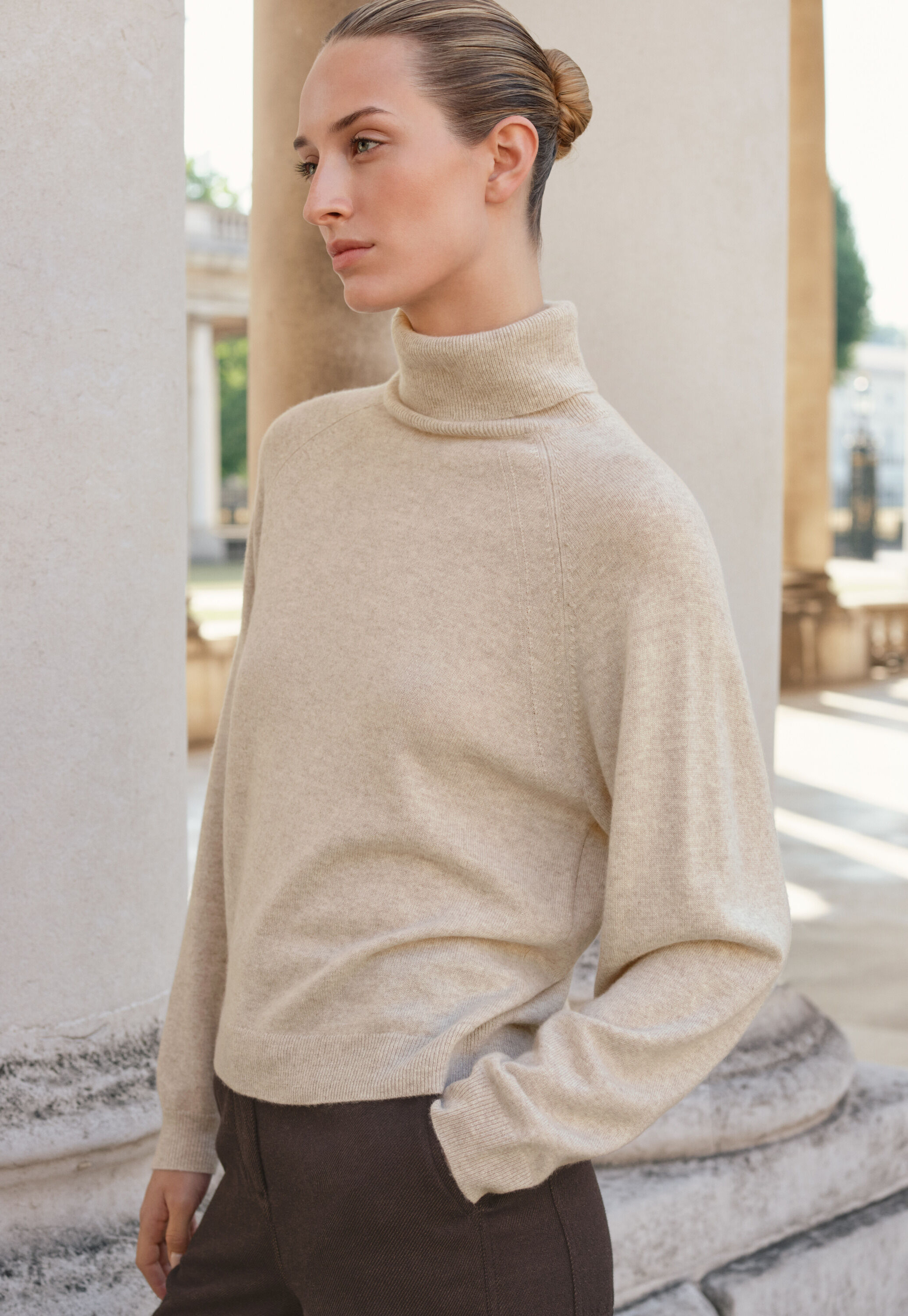 Roll-neck sweater