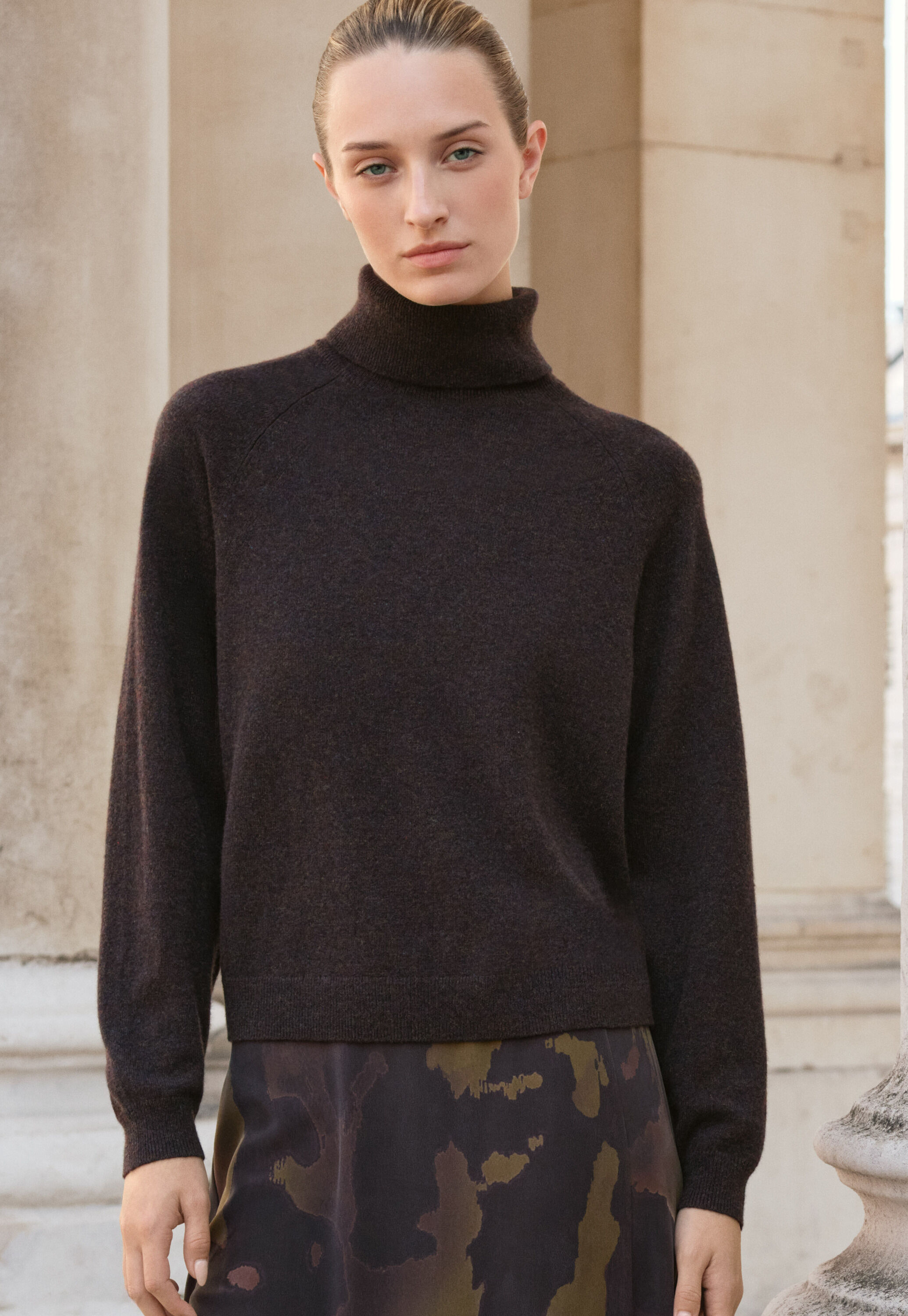 Roll-neck sweater