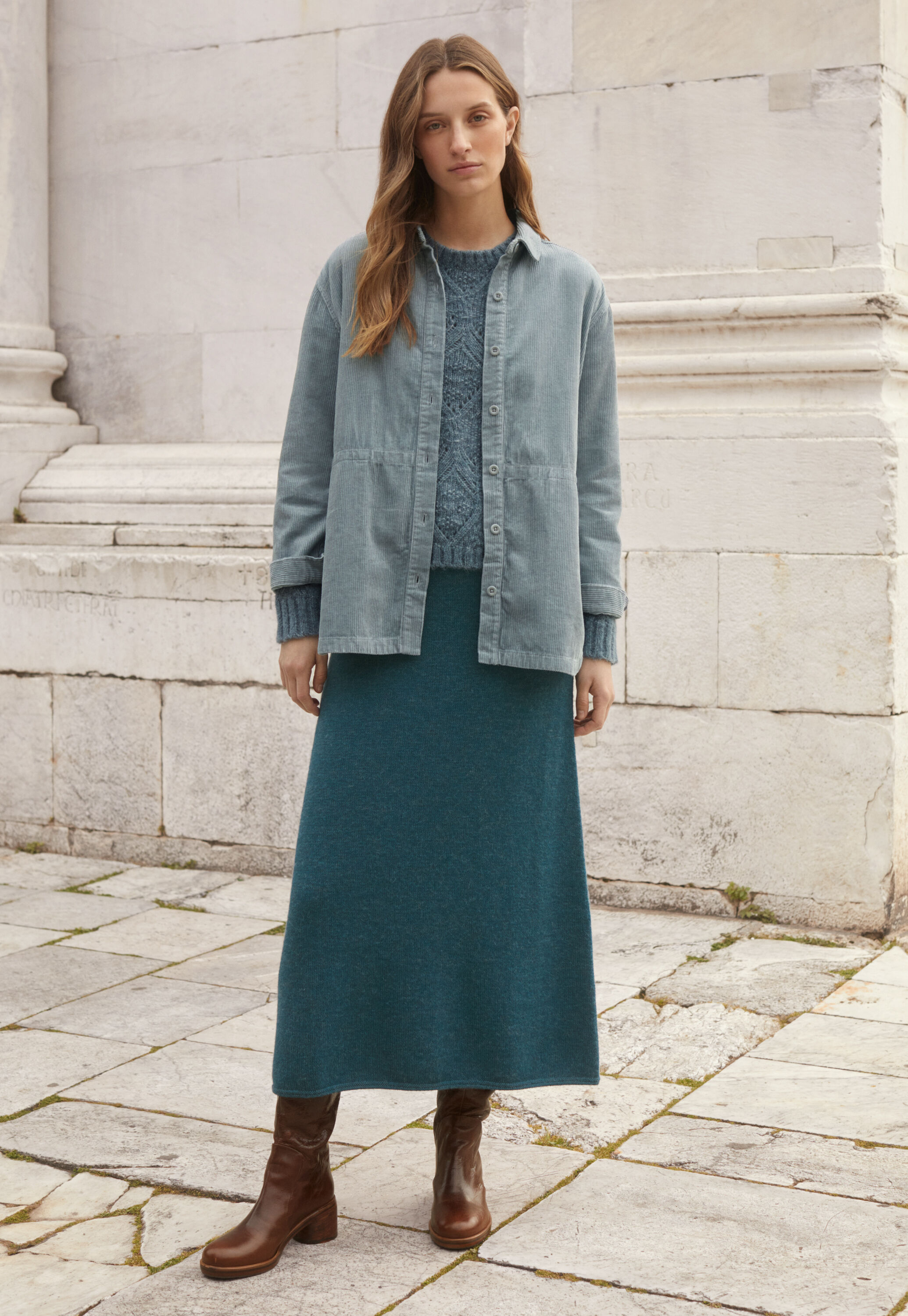 Pointelle sweater
