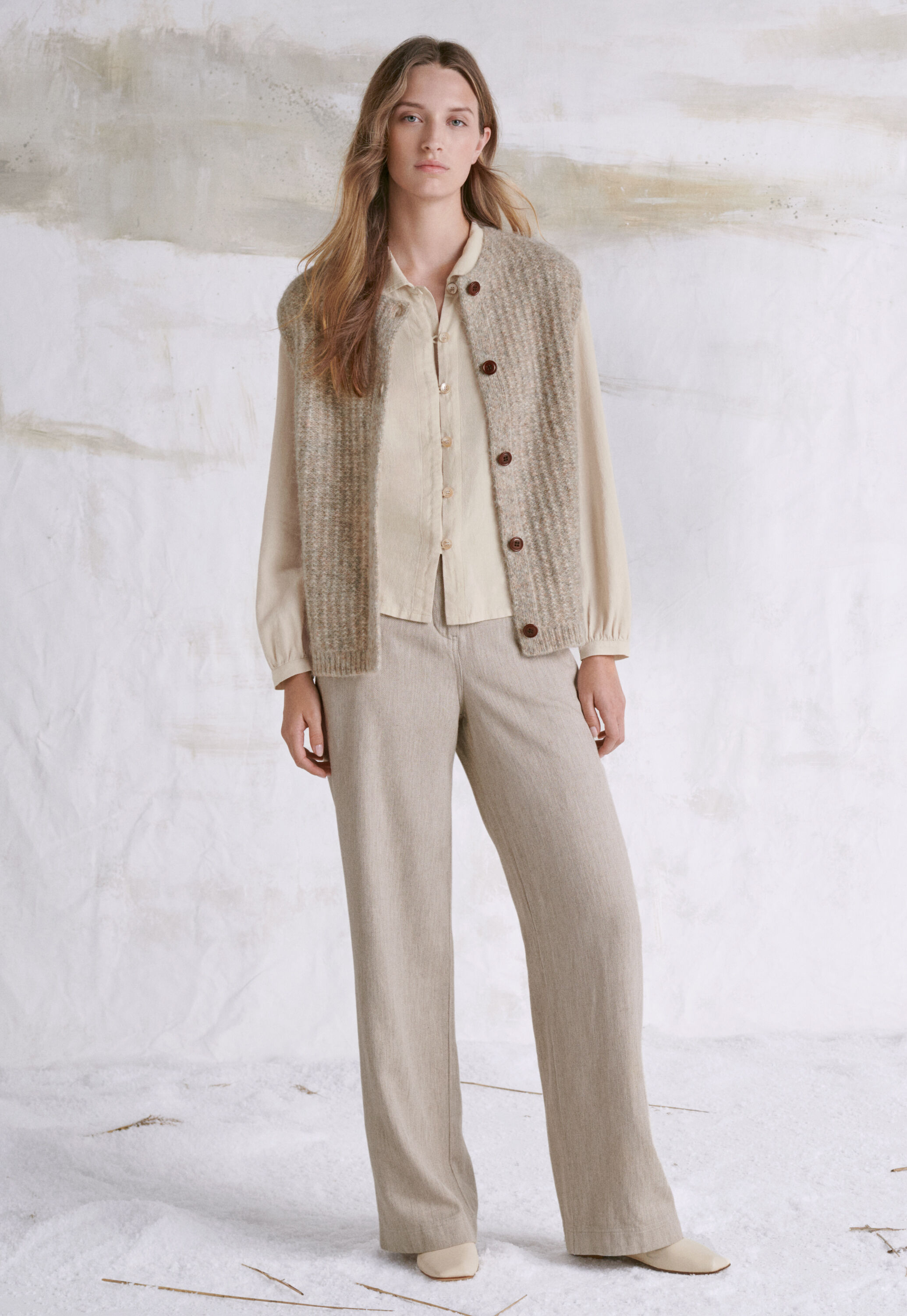Collared blouse