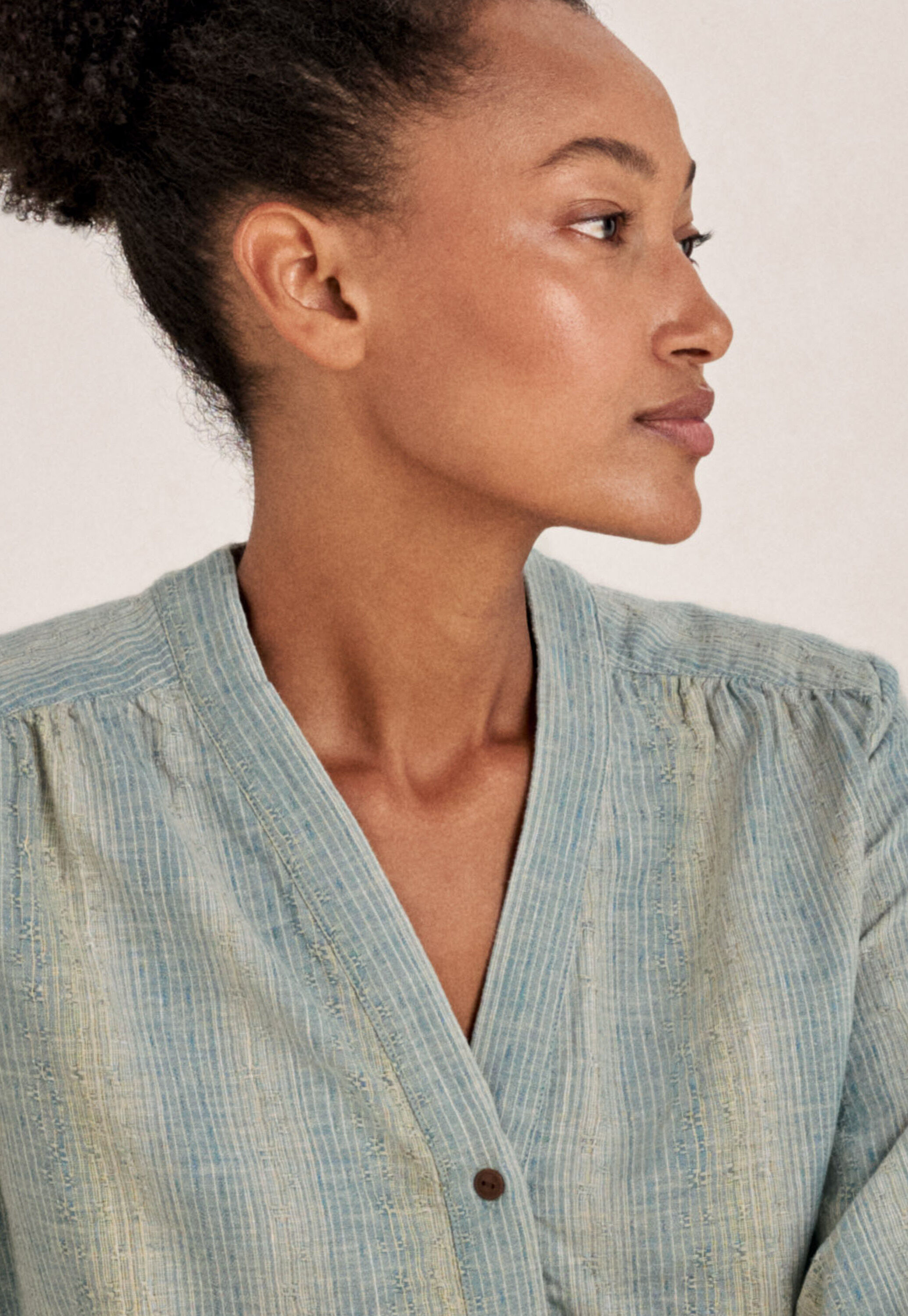 Button-through dress