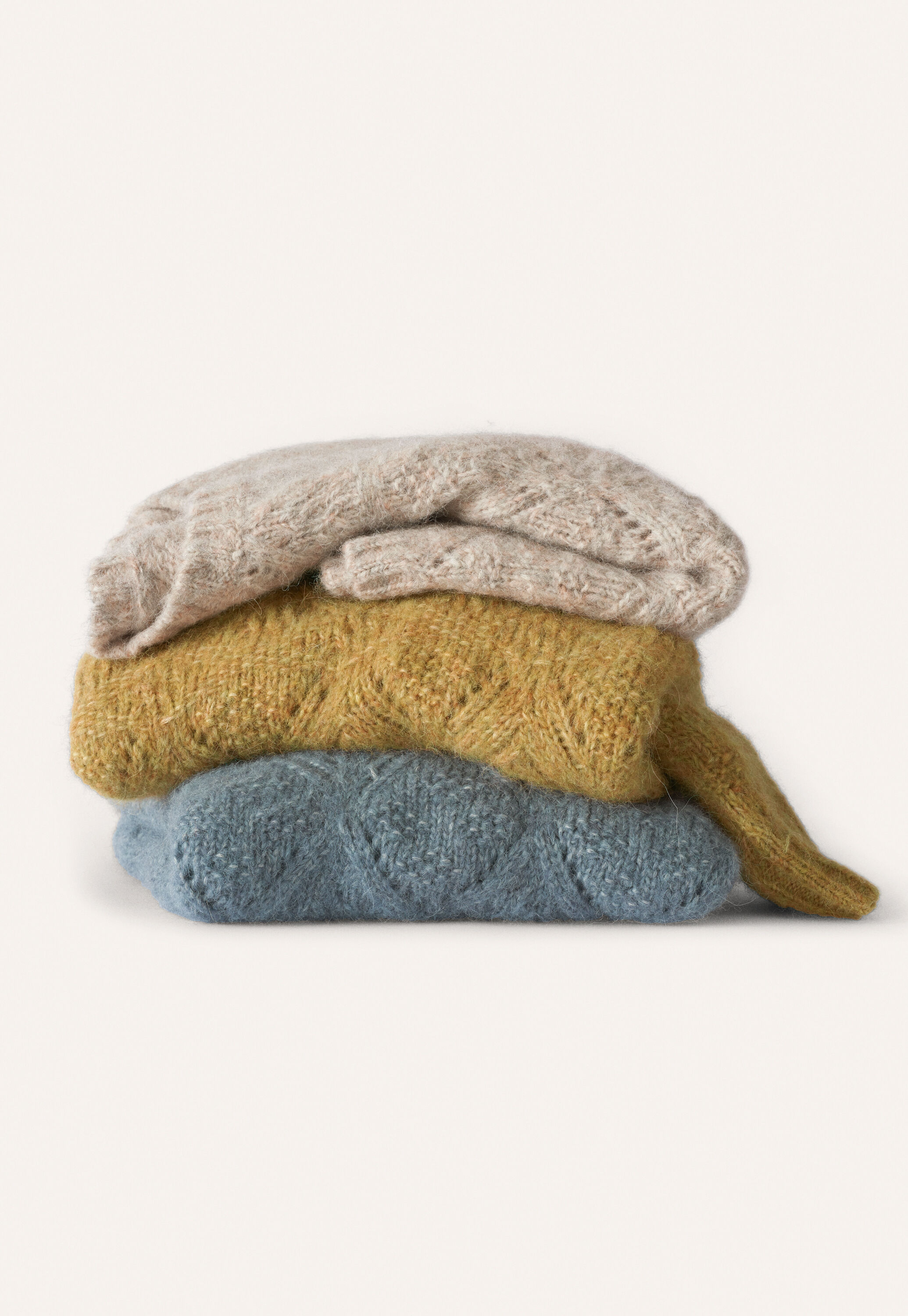 Pointelle sweater