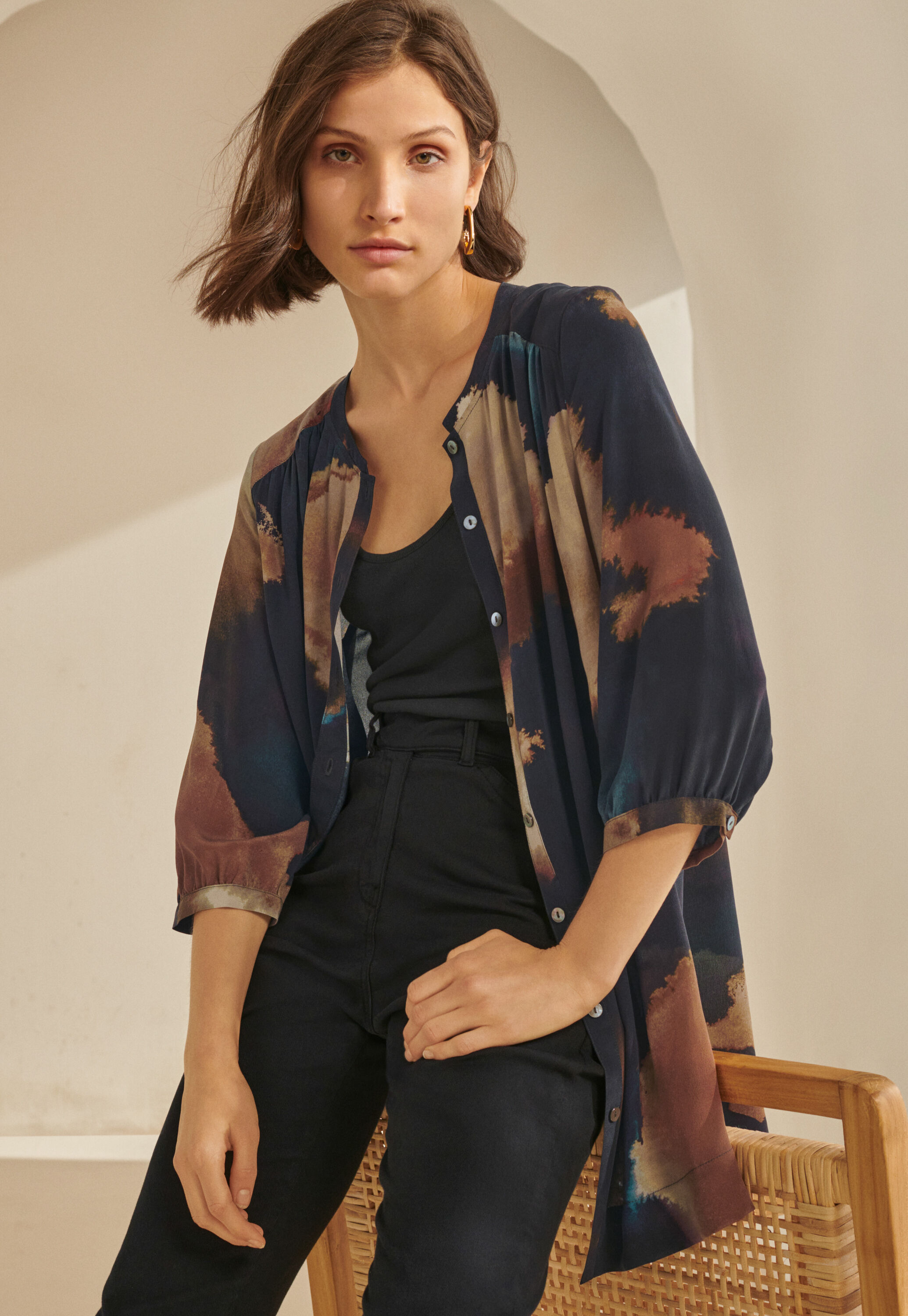 Printed tunic
