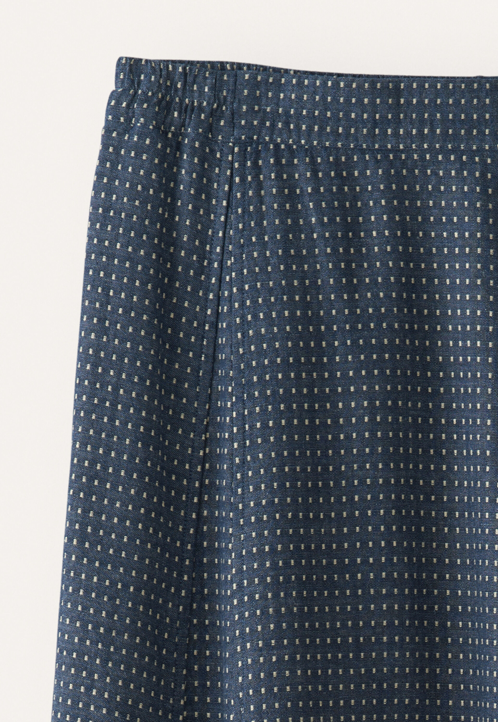Long godet skirt