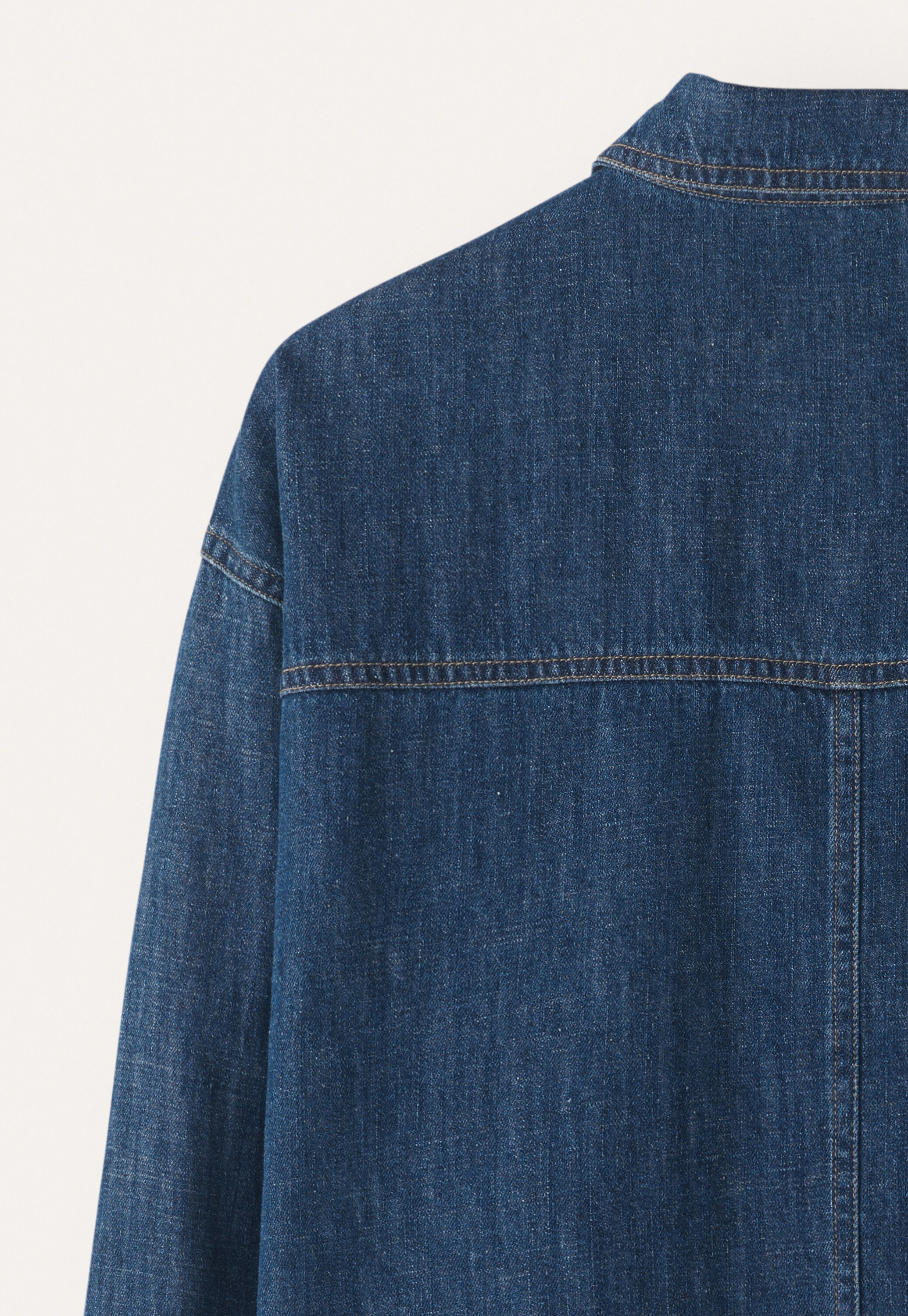 Indigo boxy jacket