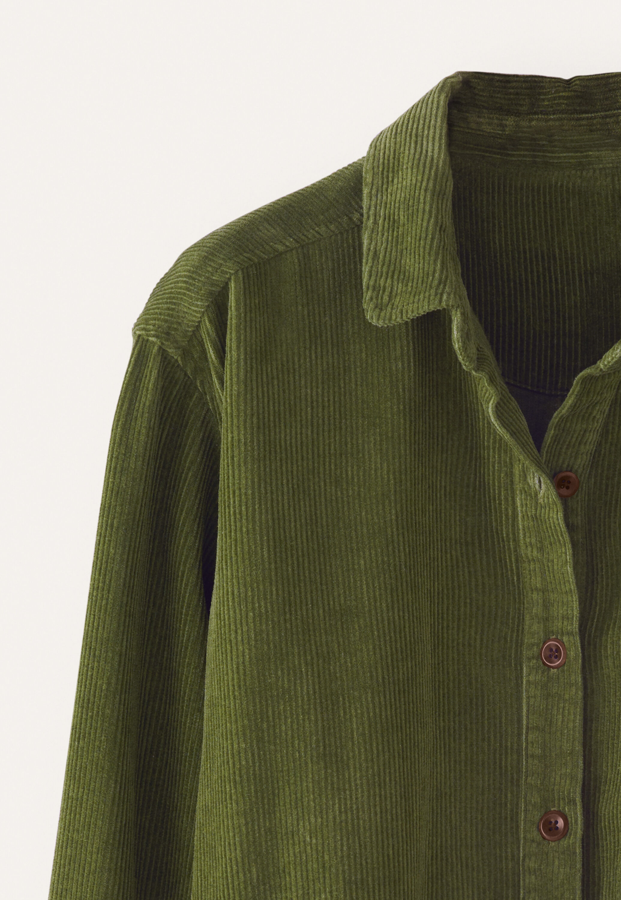 Cord overshirt