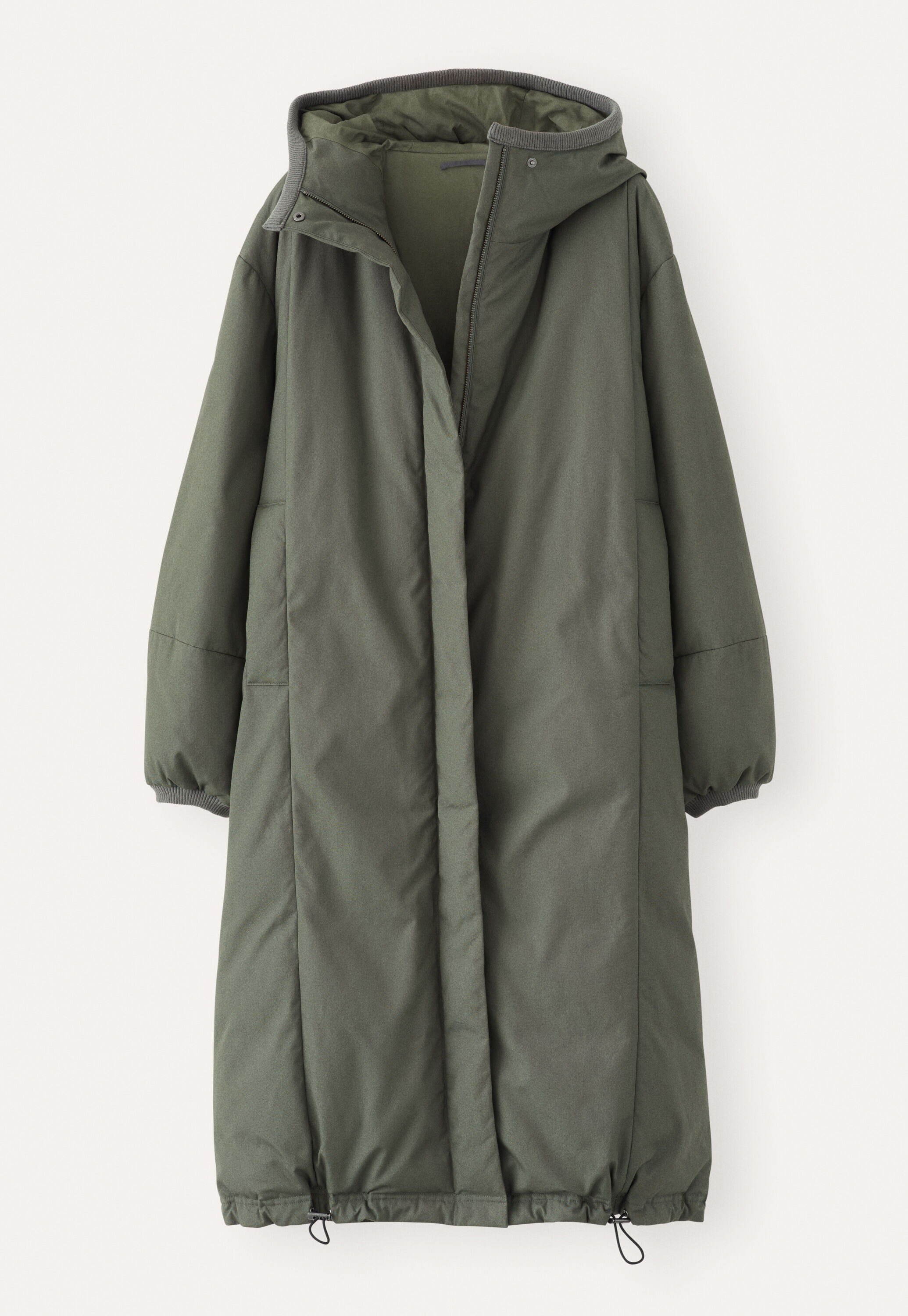 Long padded coat