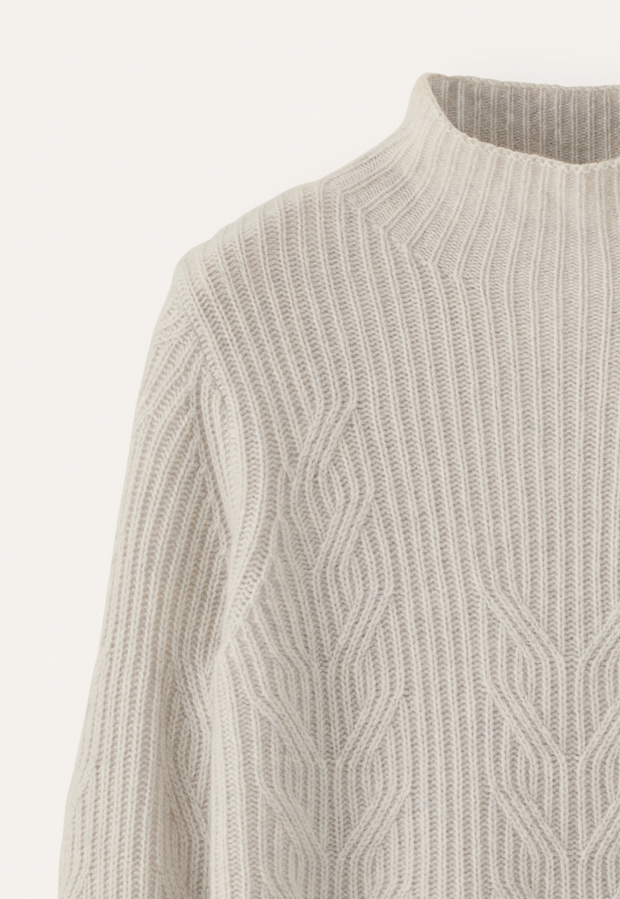 Cable sweater