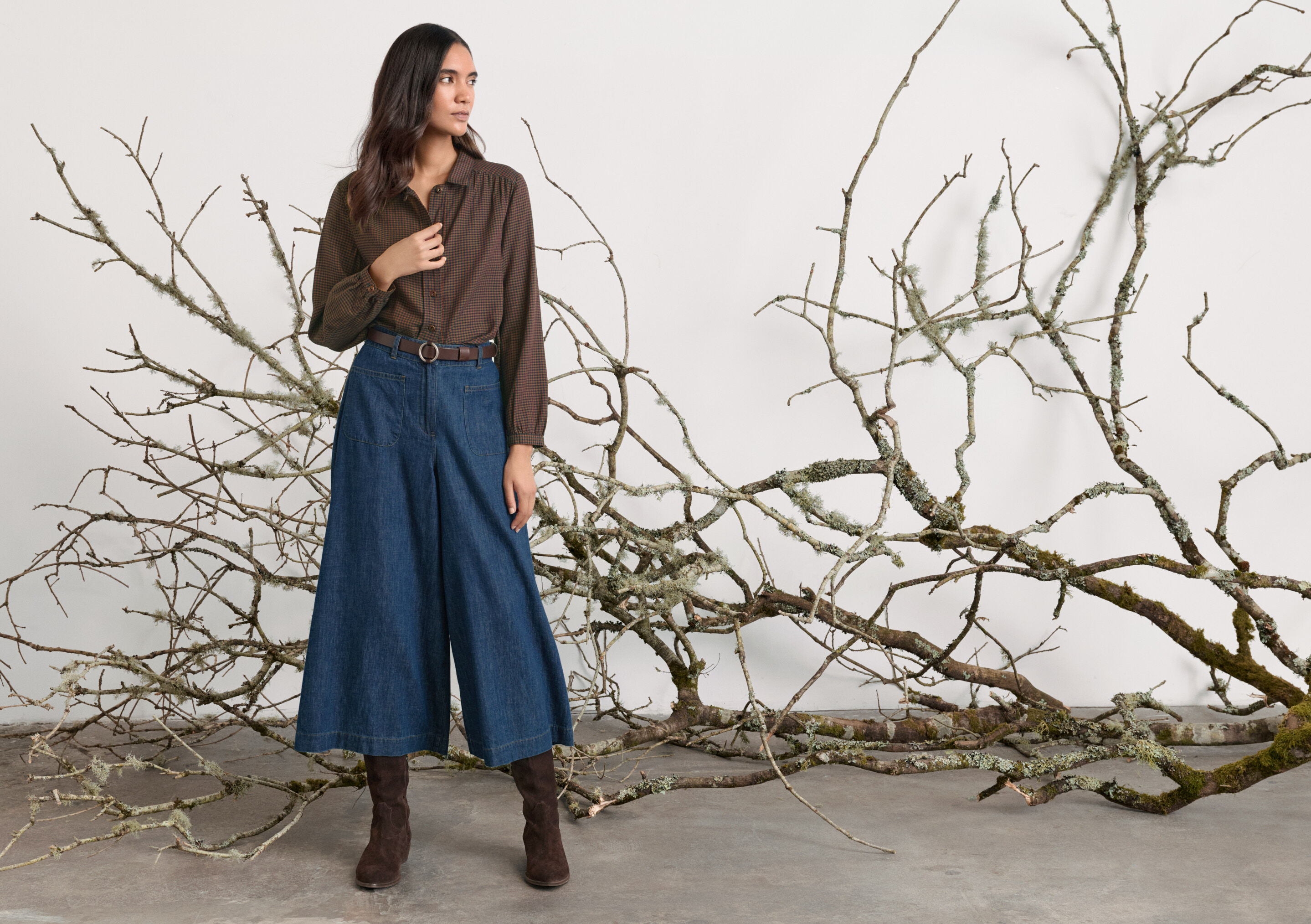 Pleat-front trousers