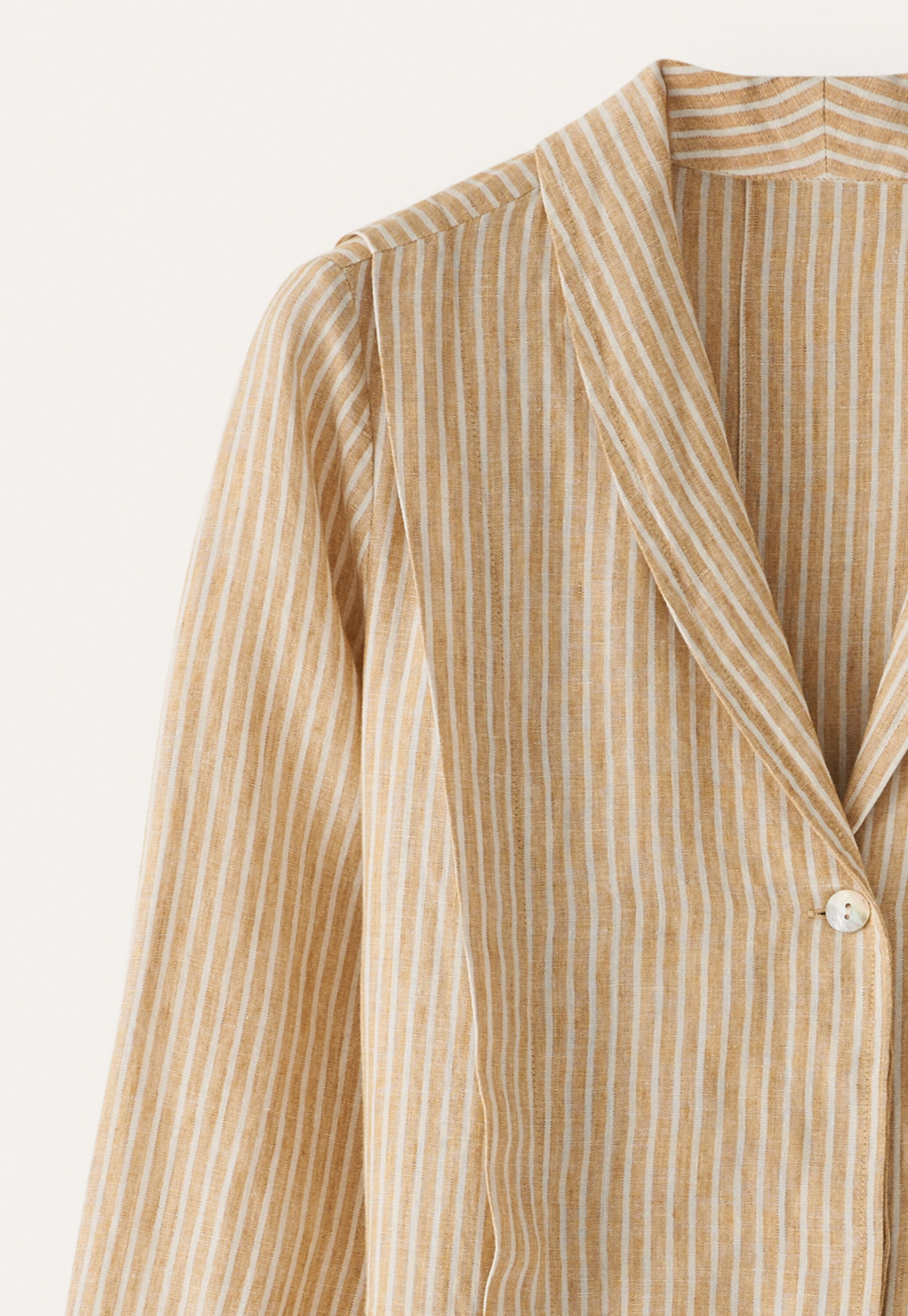 Shawl-collar dress