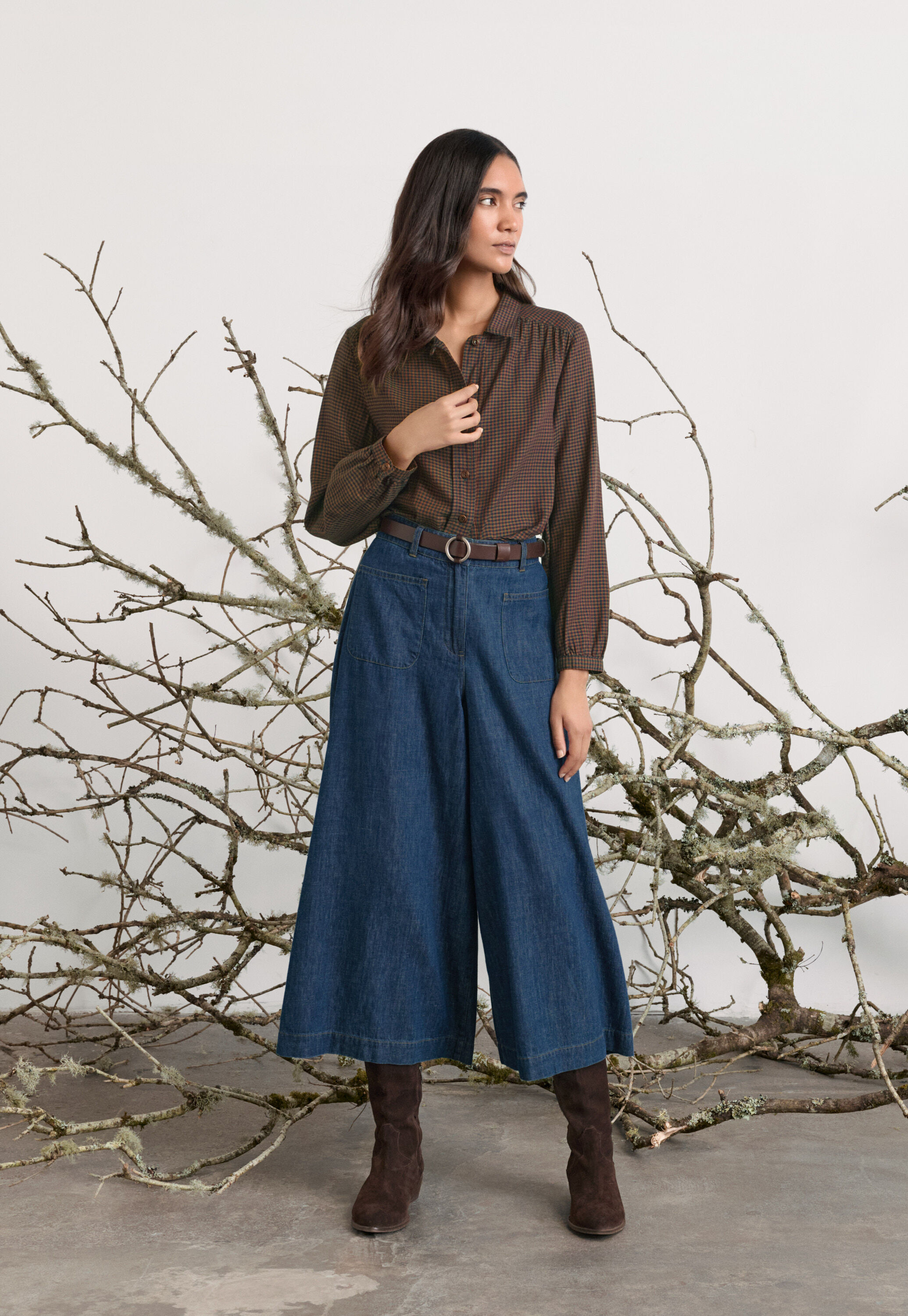 Pleat-front trousers