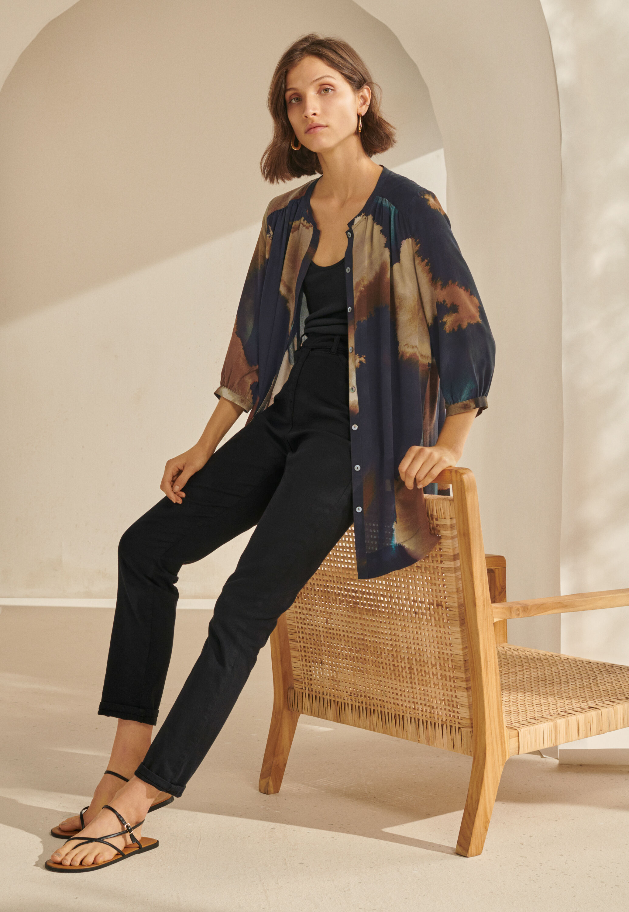 Printed tunic