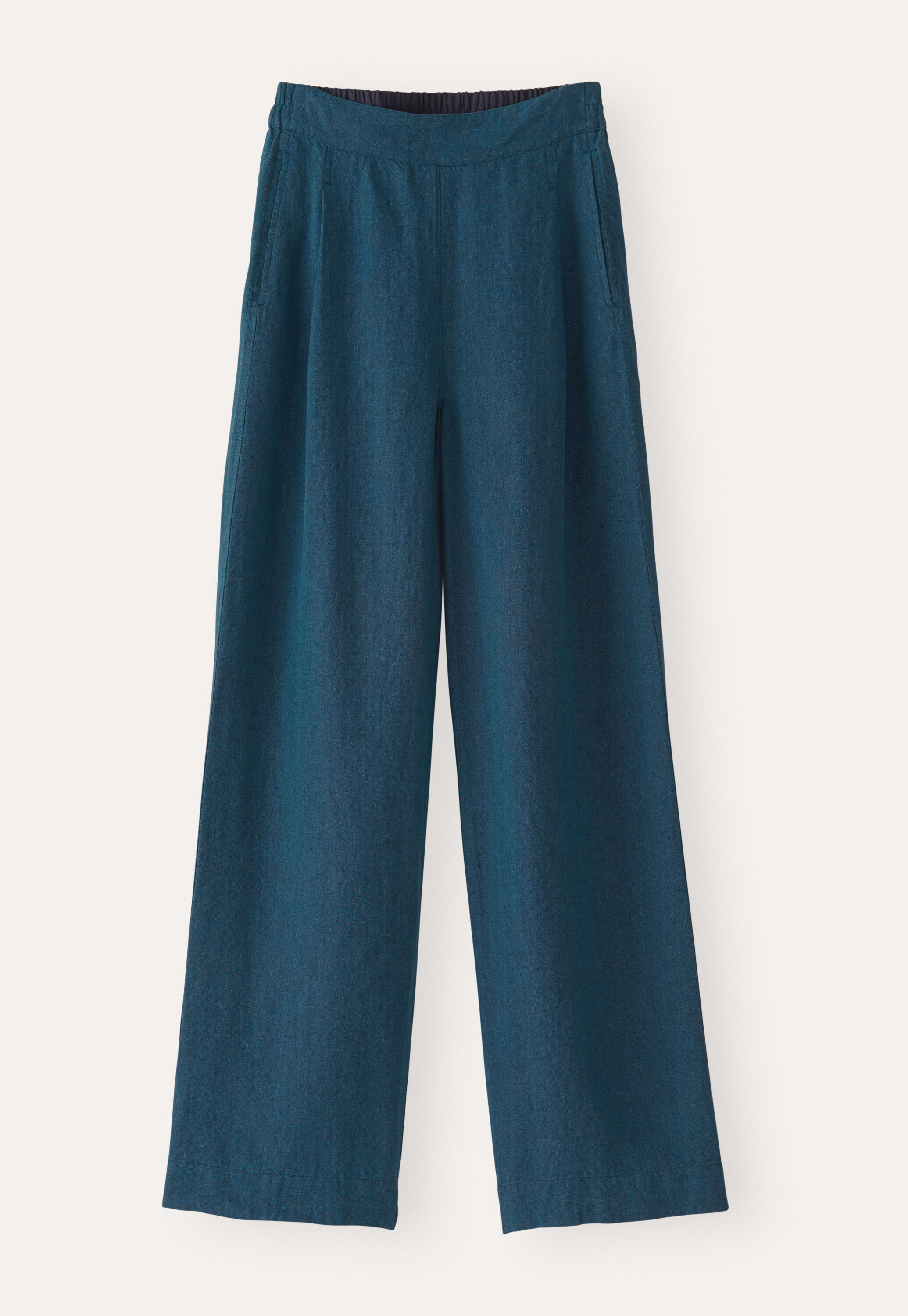 Flat-front trousers