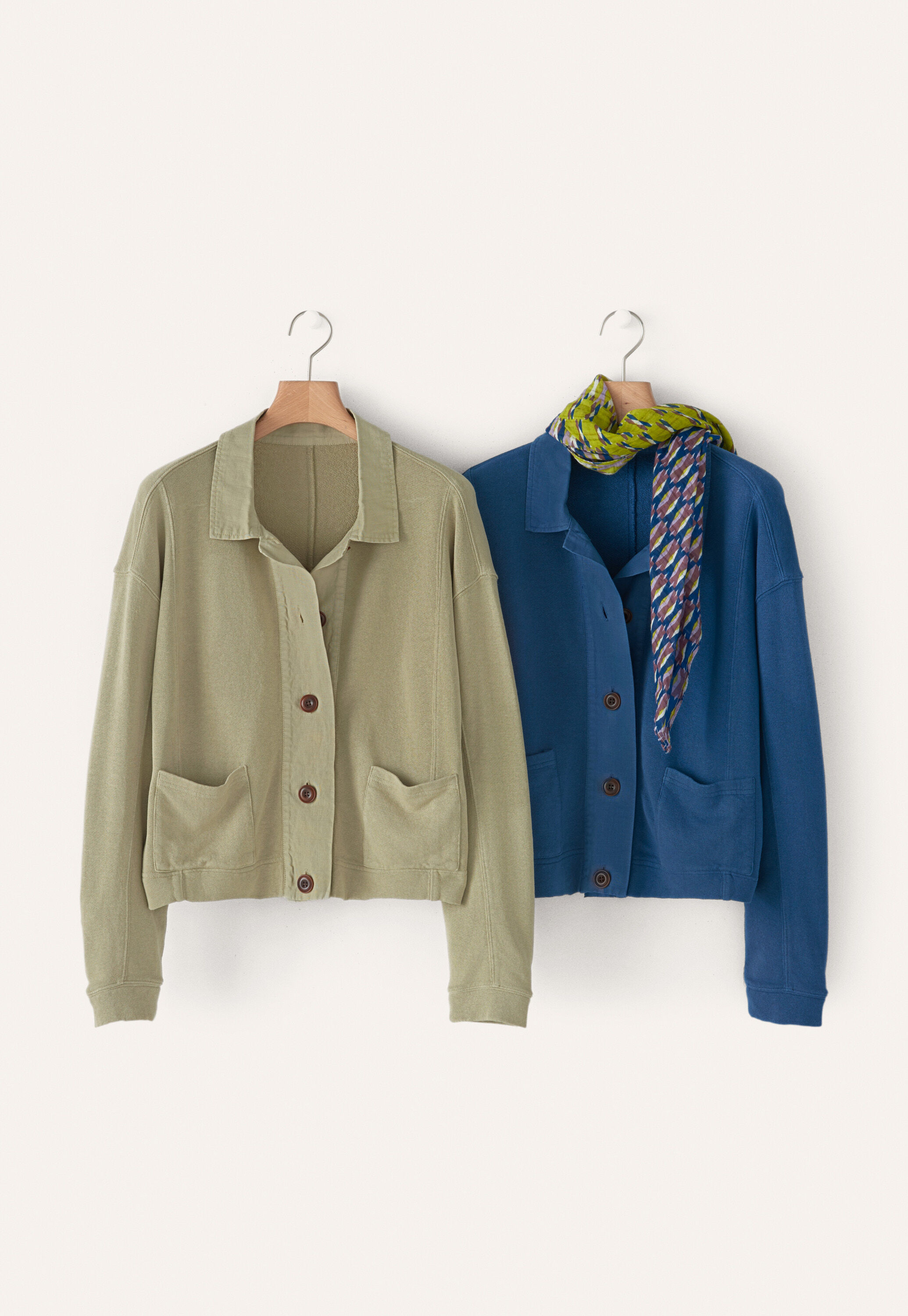 Short jersey jacket
