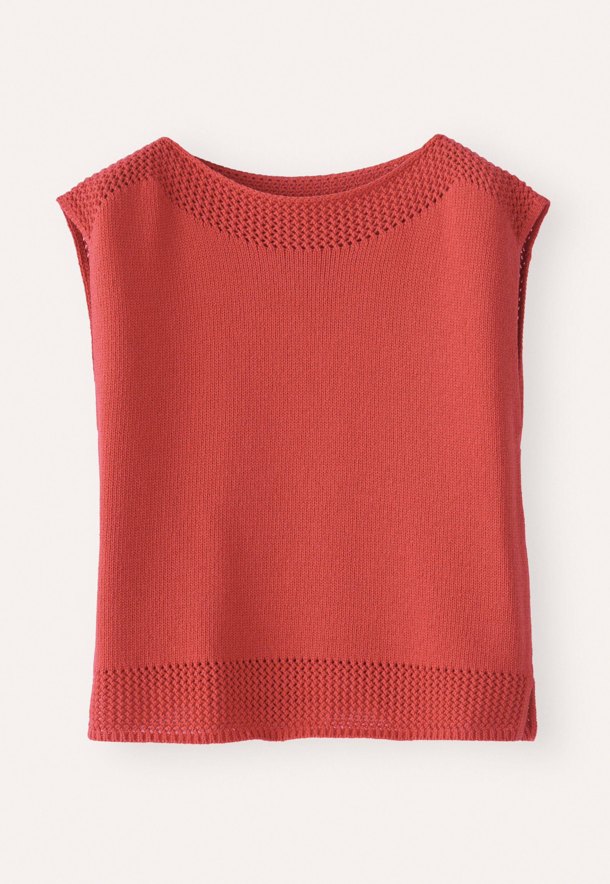 Crochet-stitch sweater