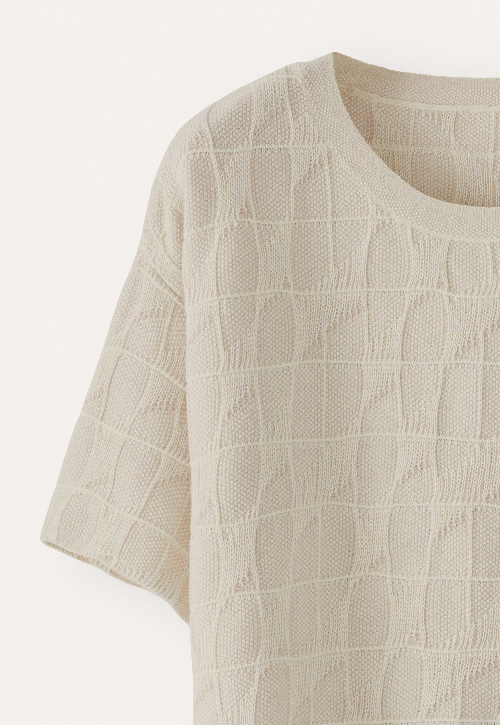 Patterned sweater