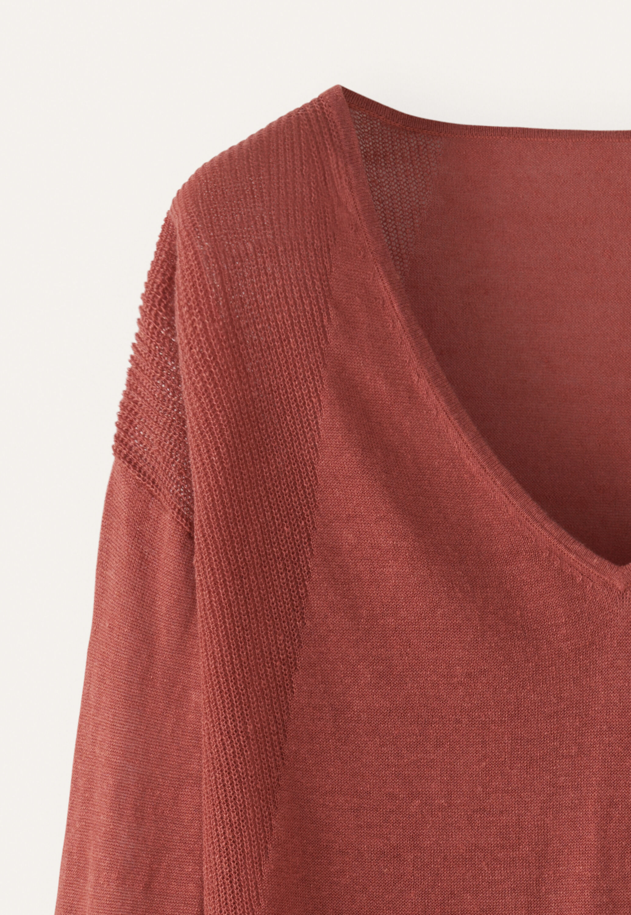 V-neck sweater