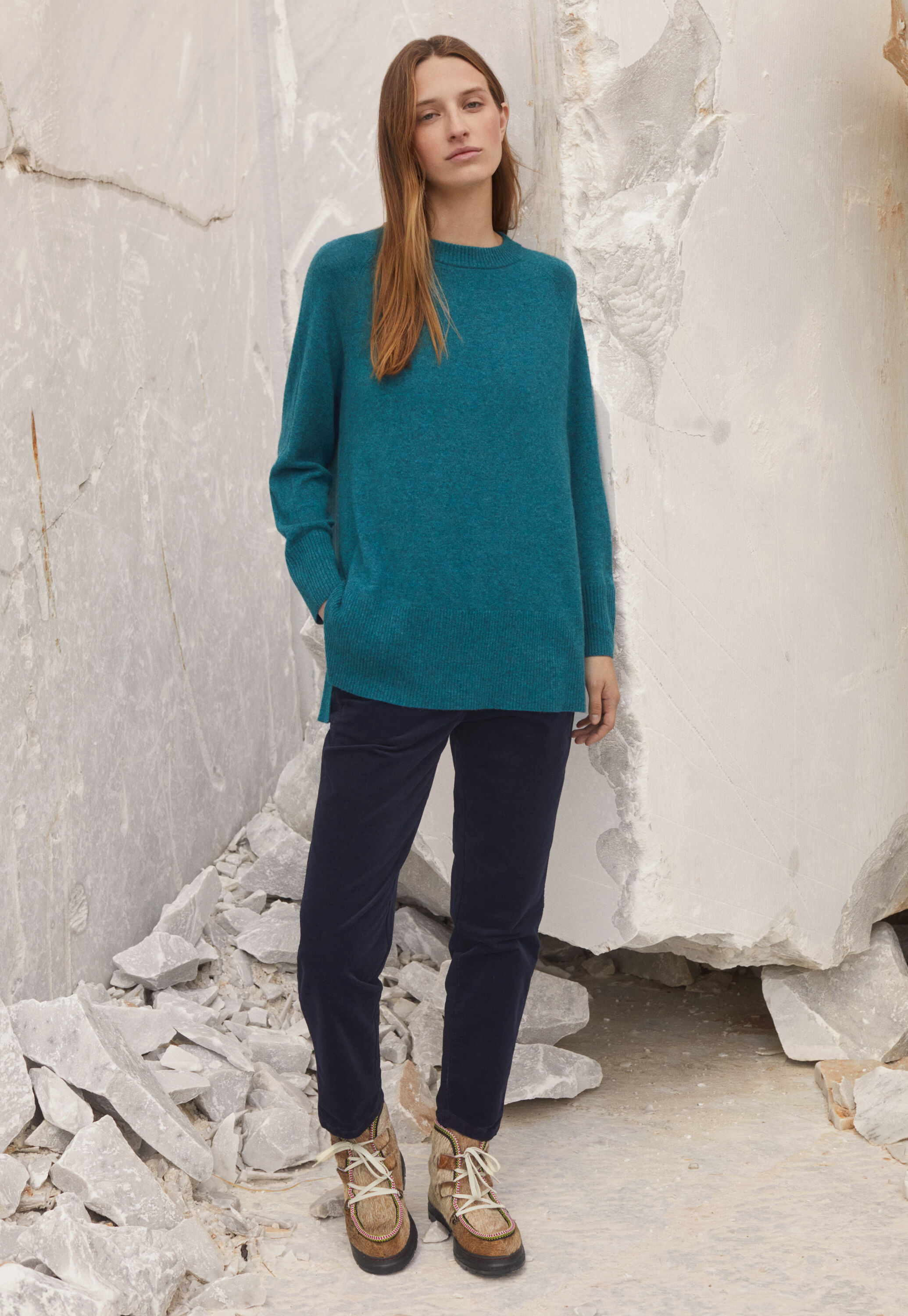 Slim tapered trousers
