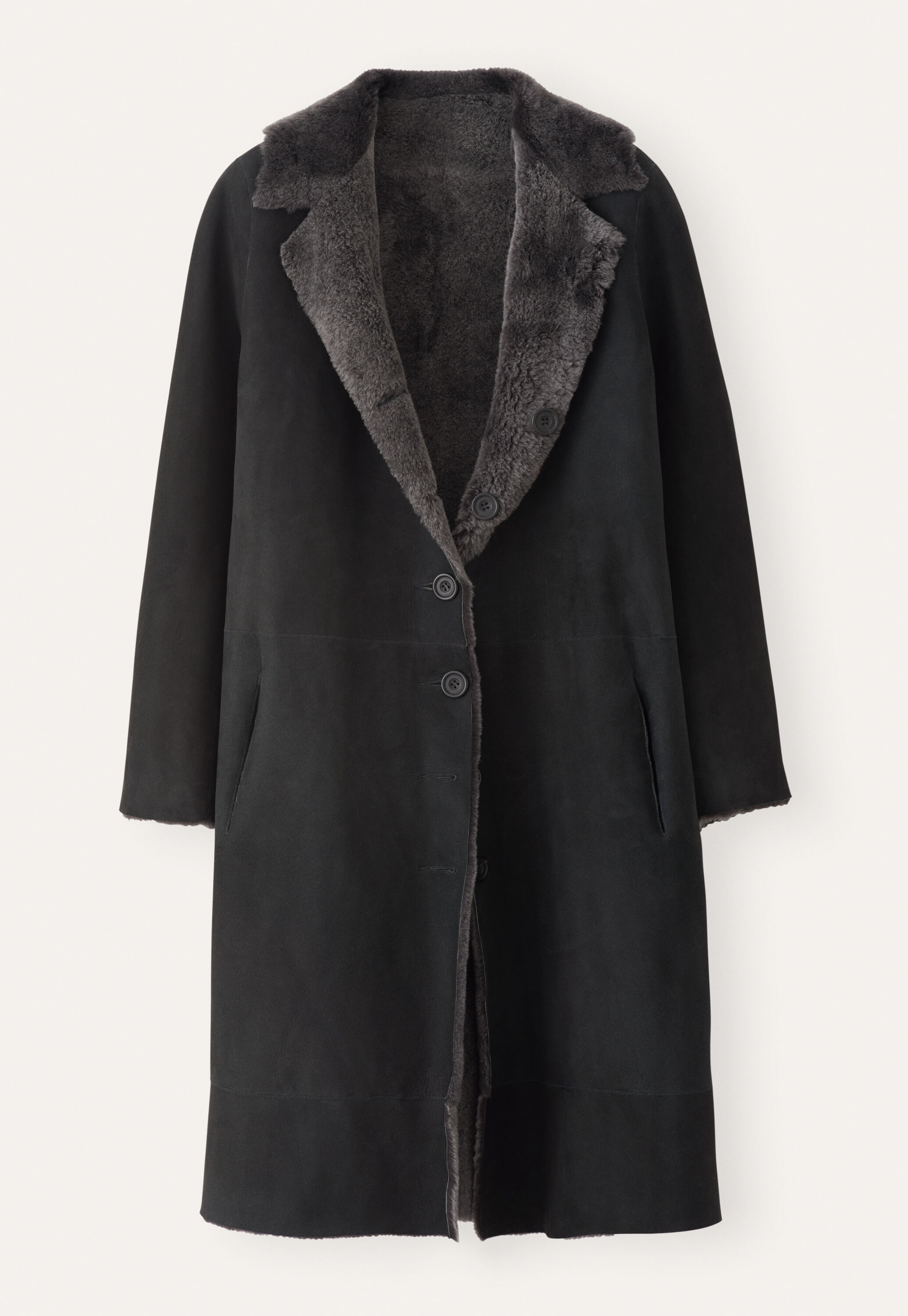 Sheepskin coat