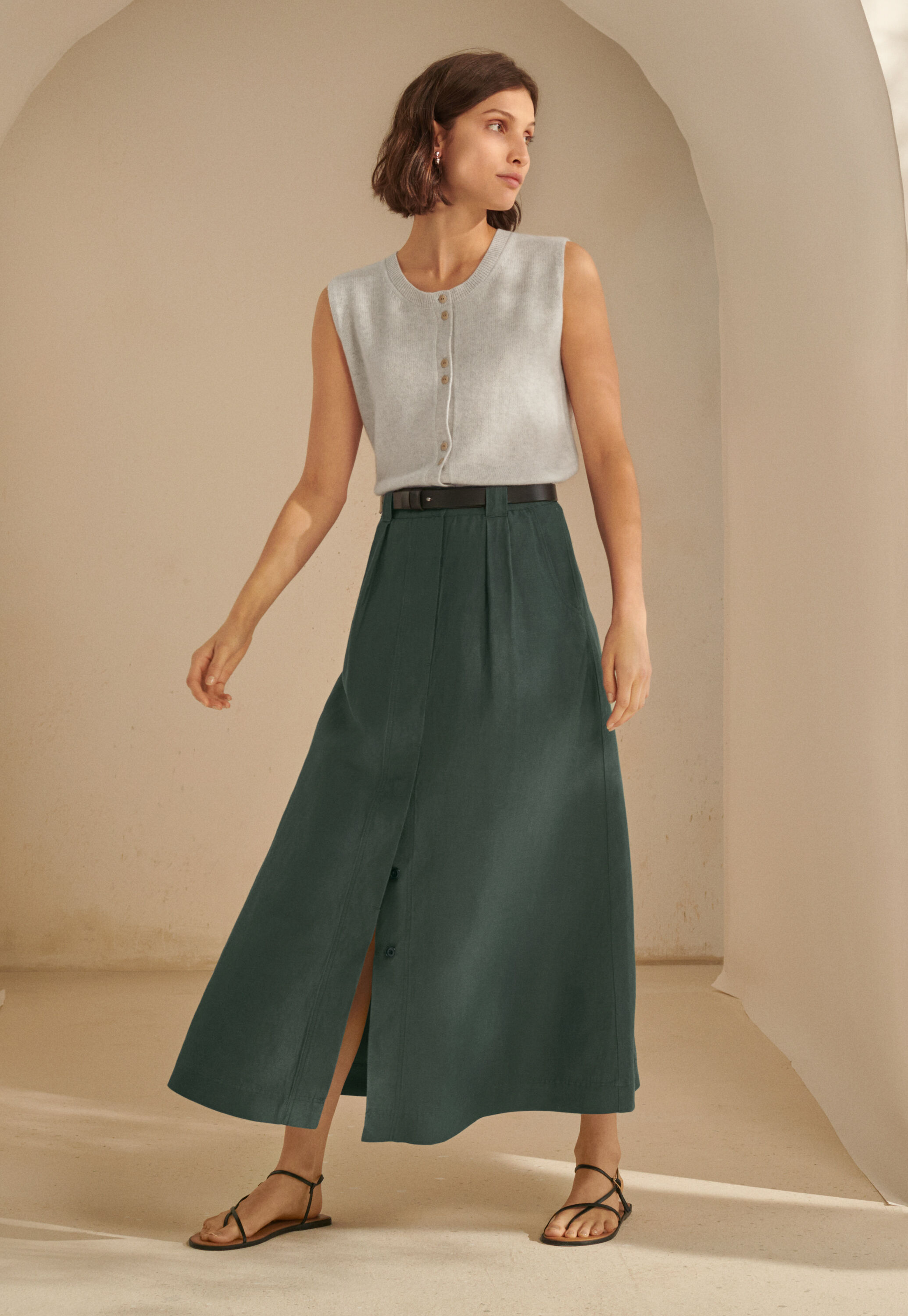 A-line skirt