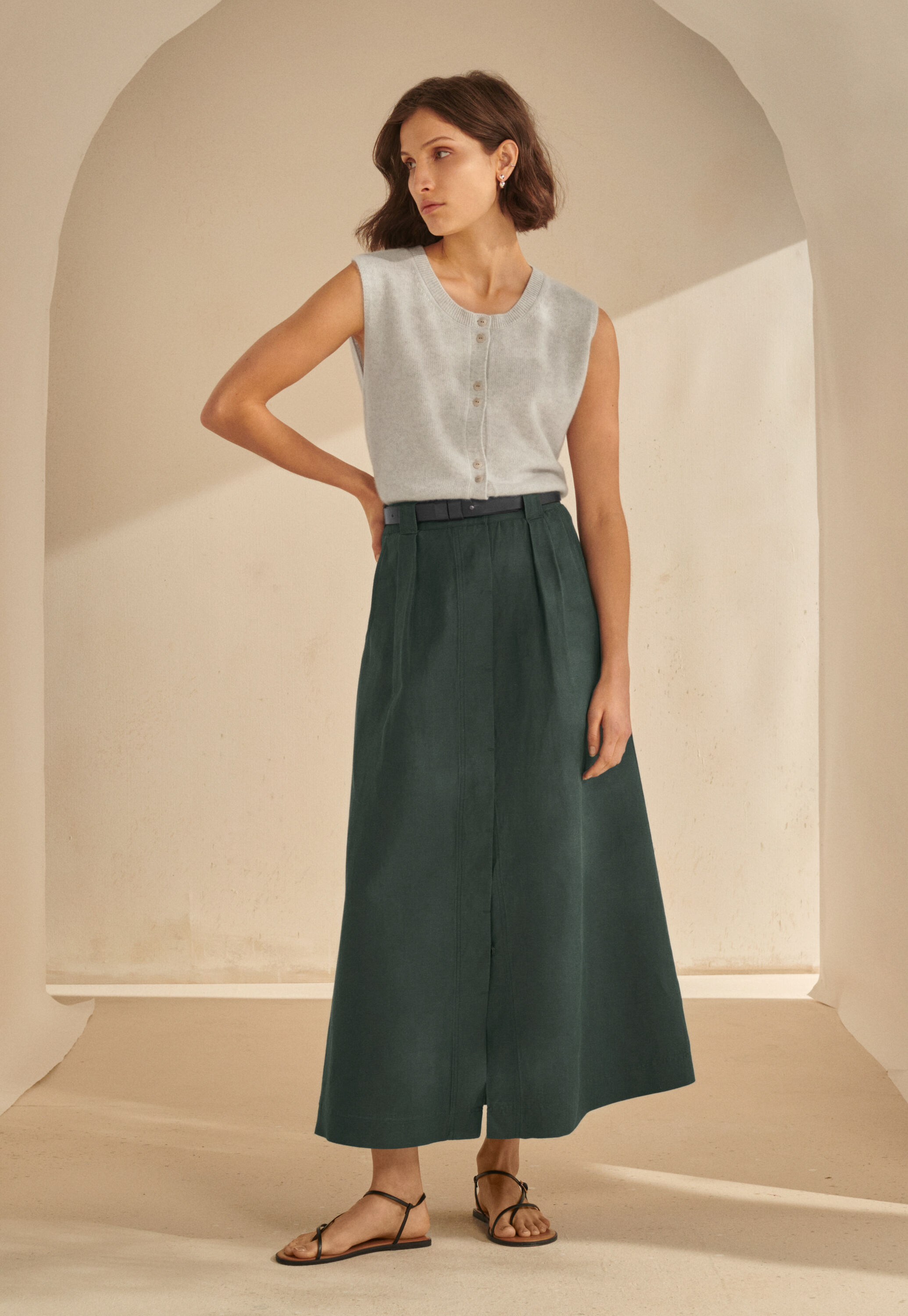 A-line skirt
