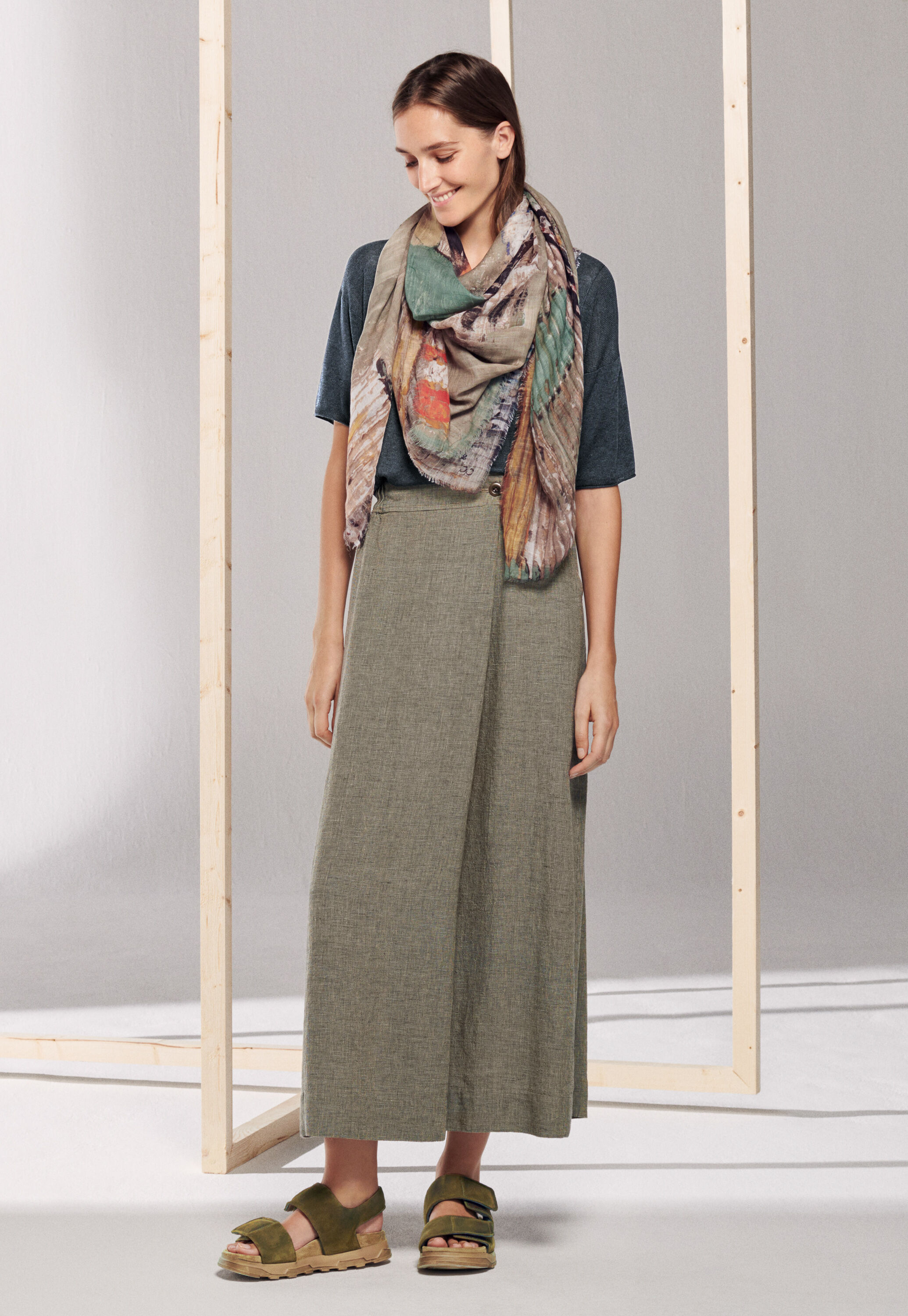 Printed scarf