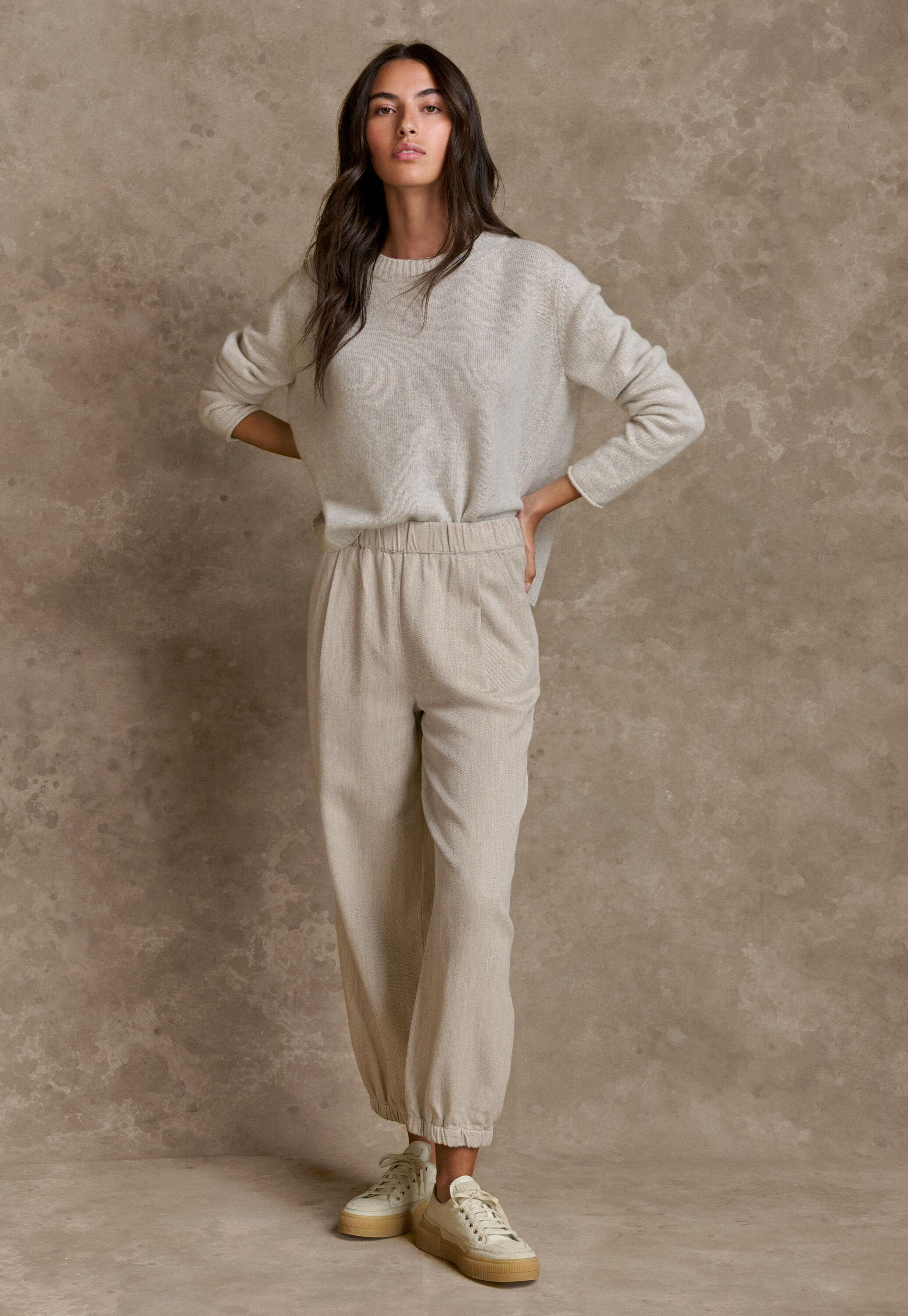 Round-neck sweater