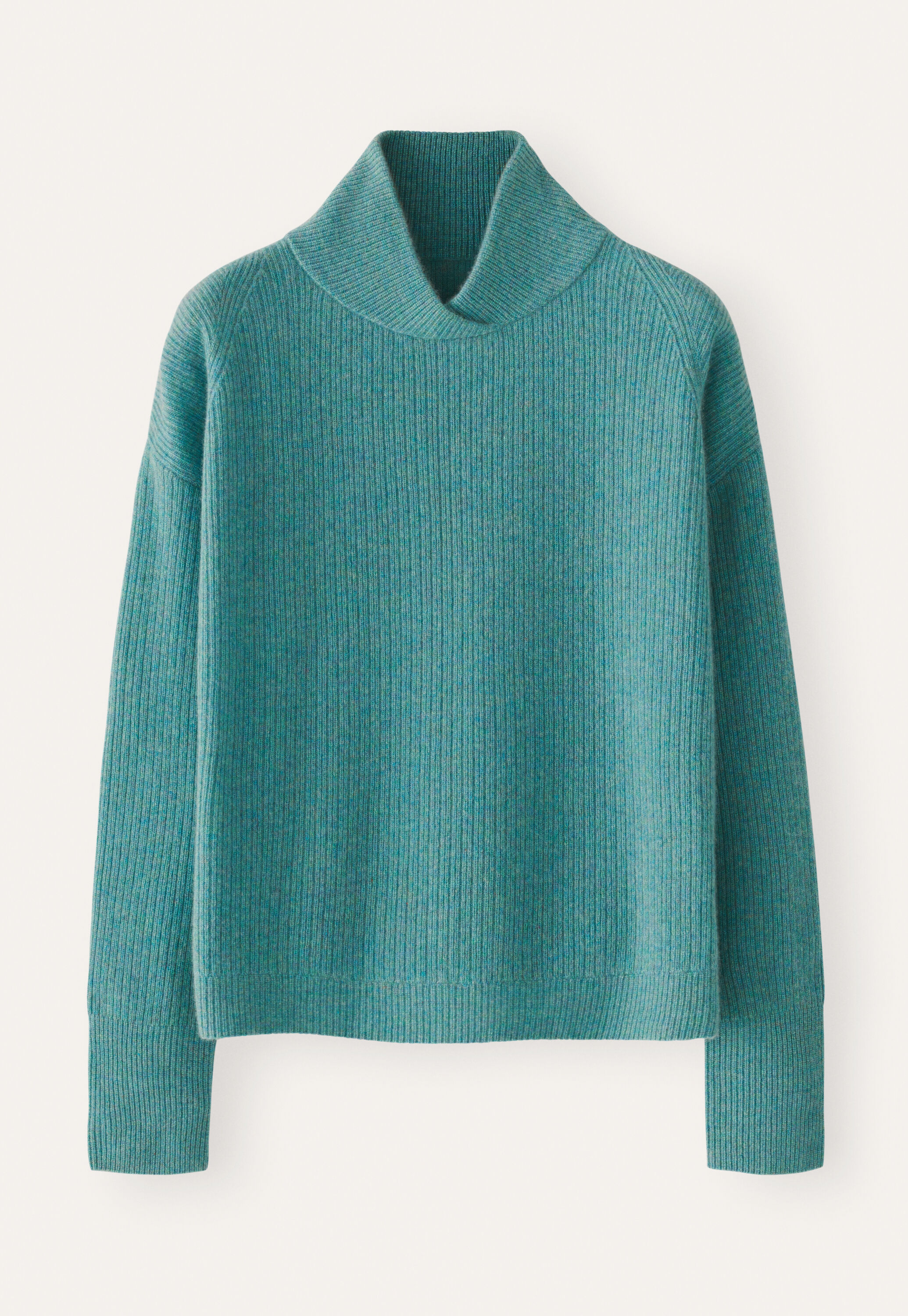 Rib-stitch sweater
