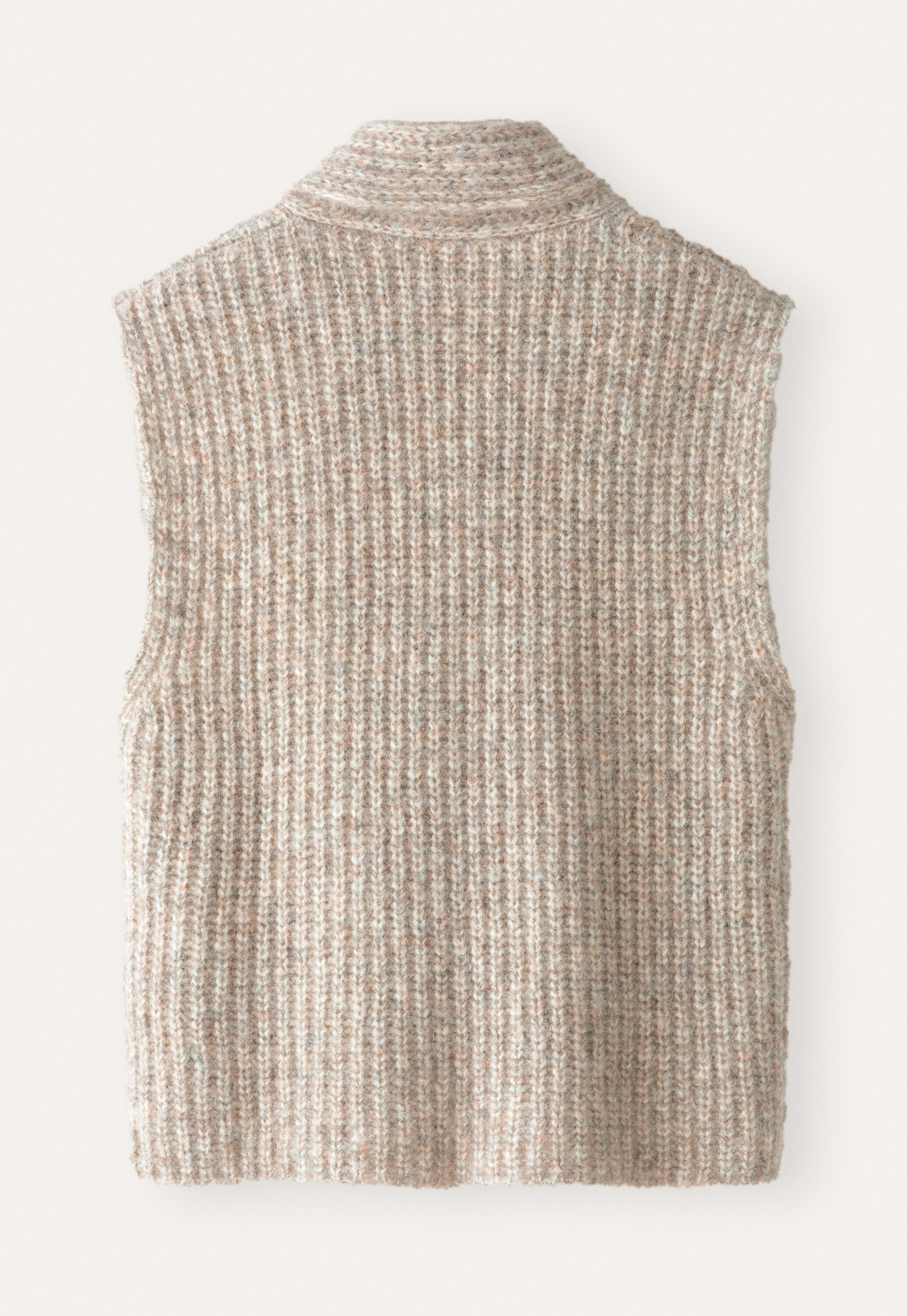 Shawl-collar cardigan