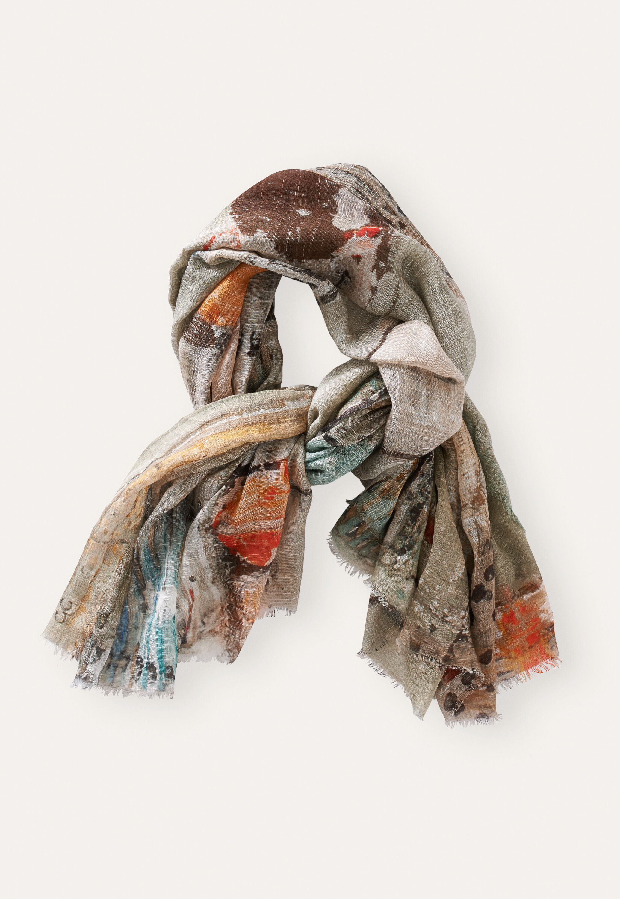 Printed scarf