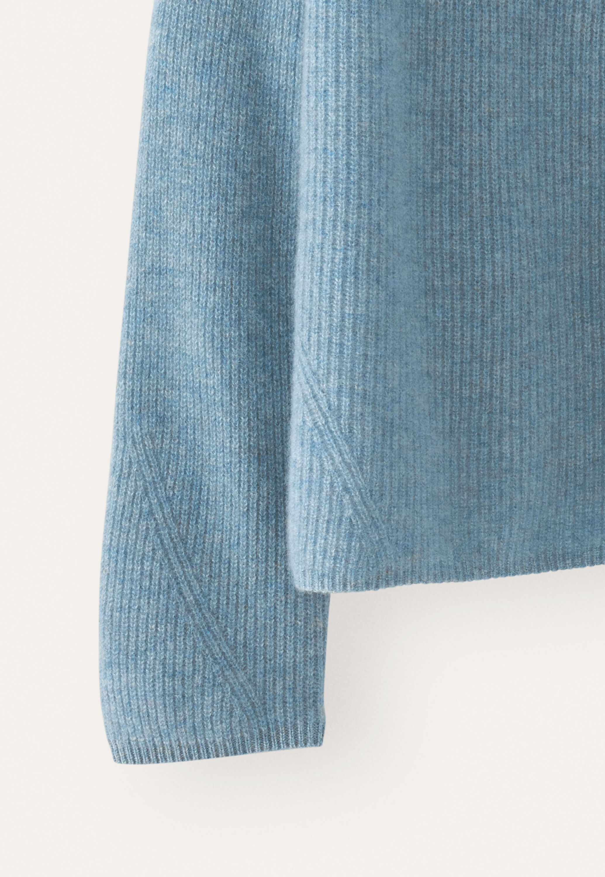 Rib-stitch cardigan