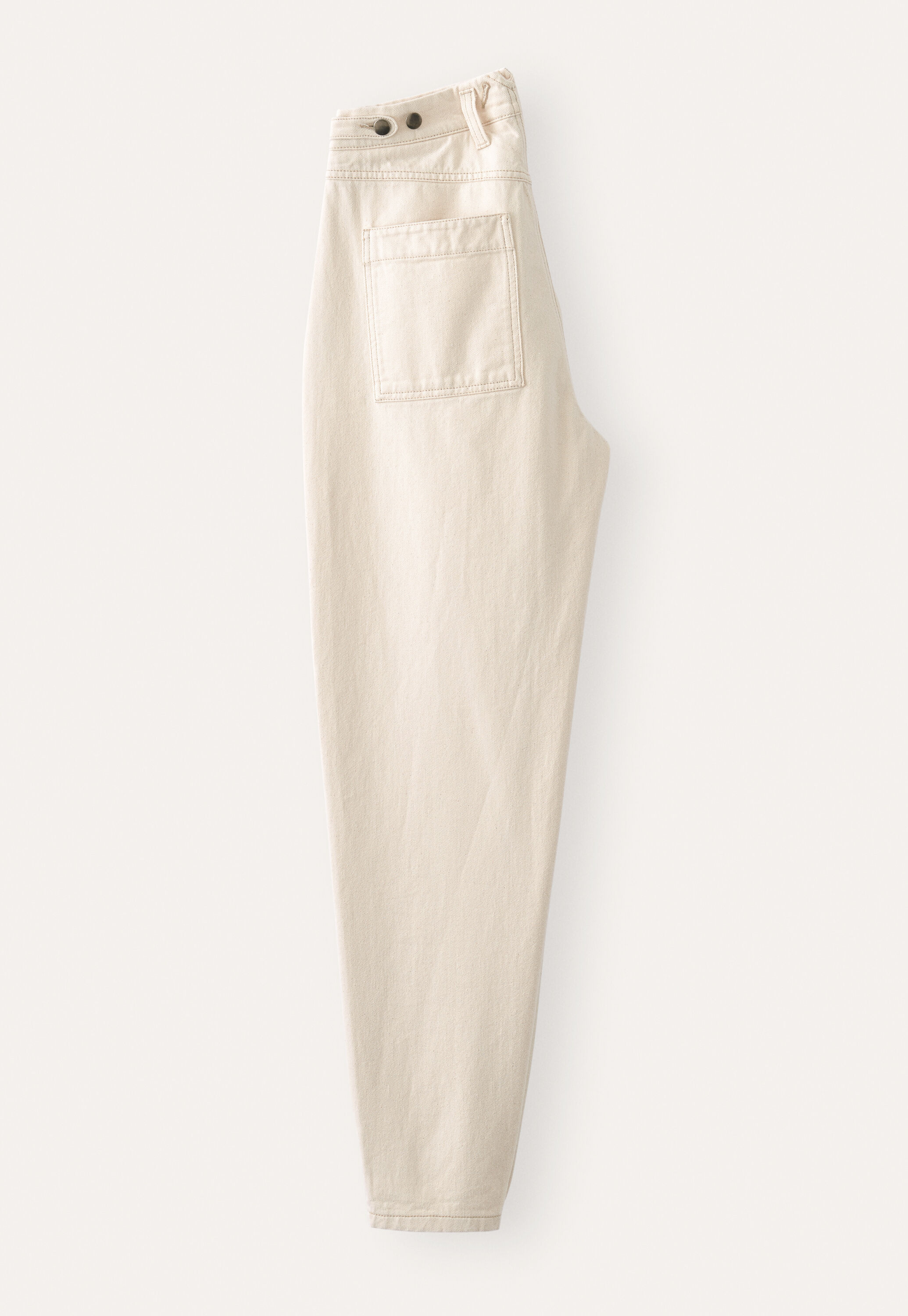 Un-dyed jeans