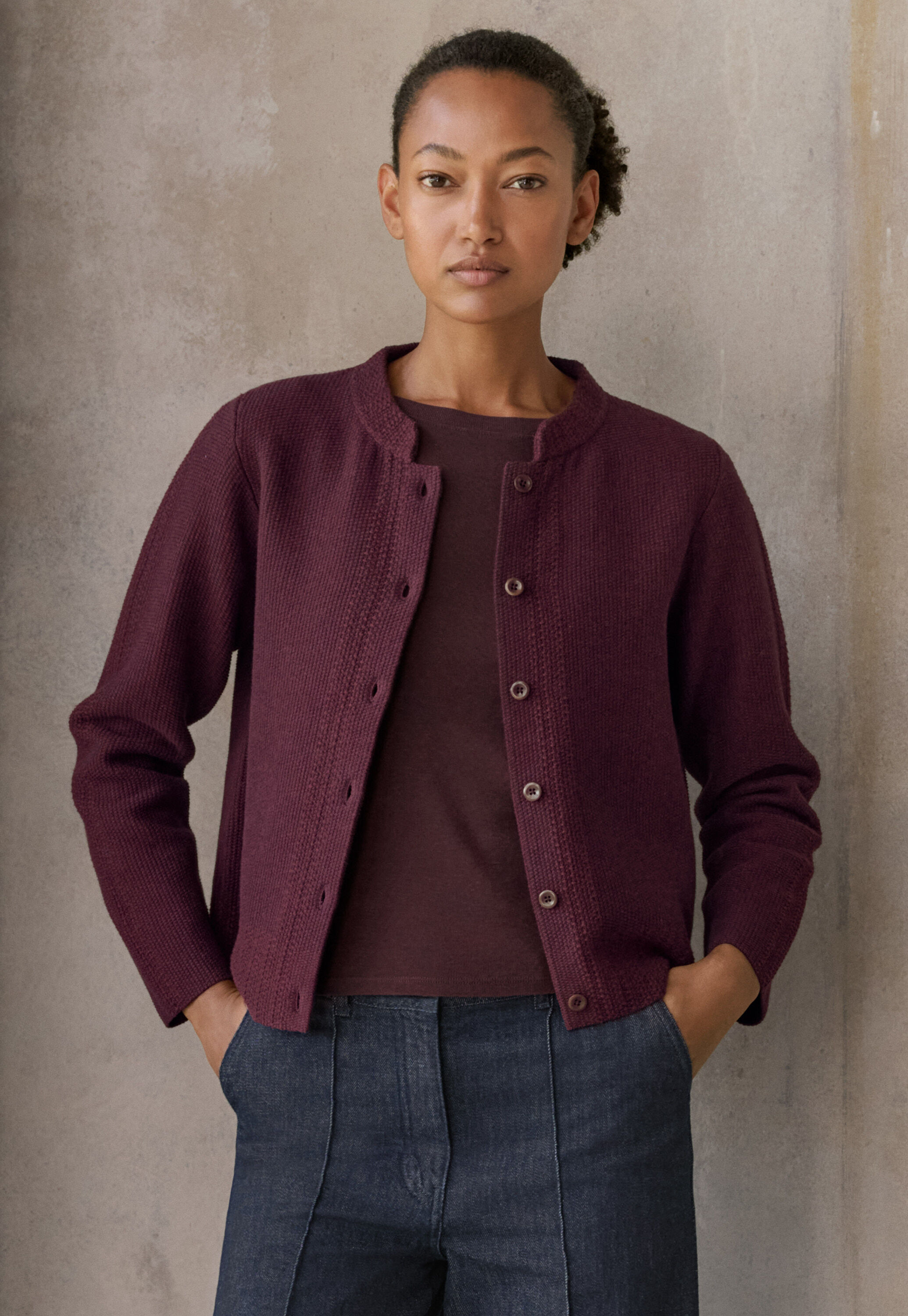 Silk & cotton T-shirt