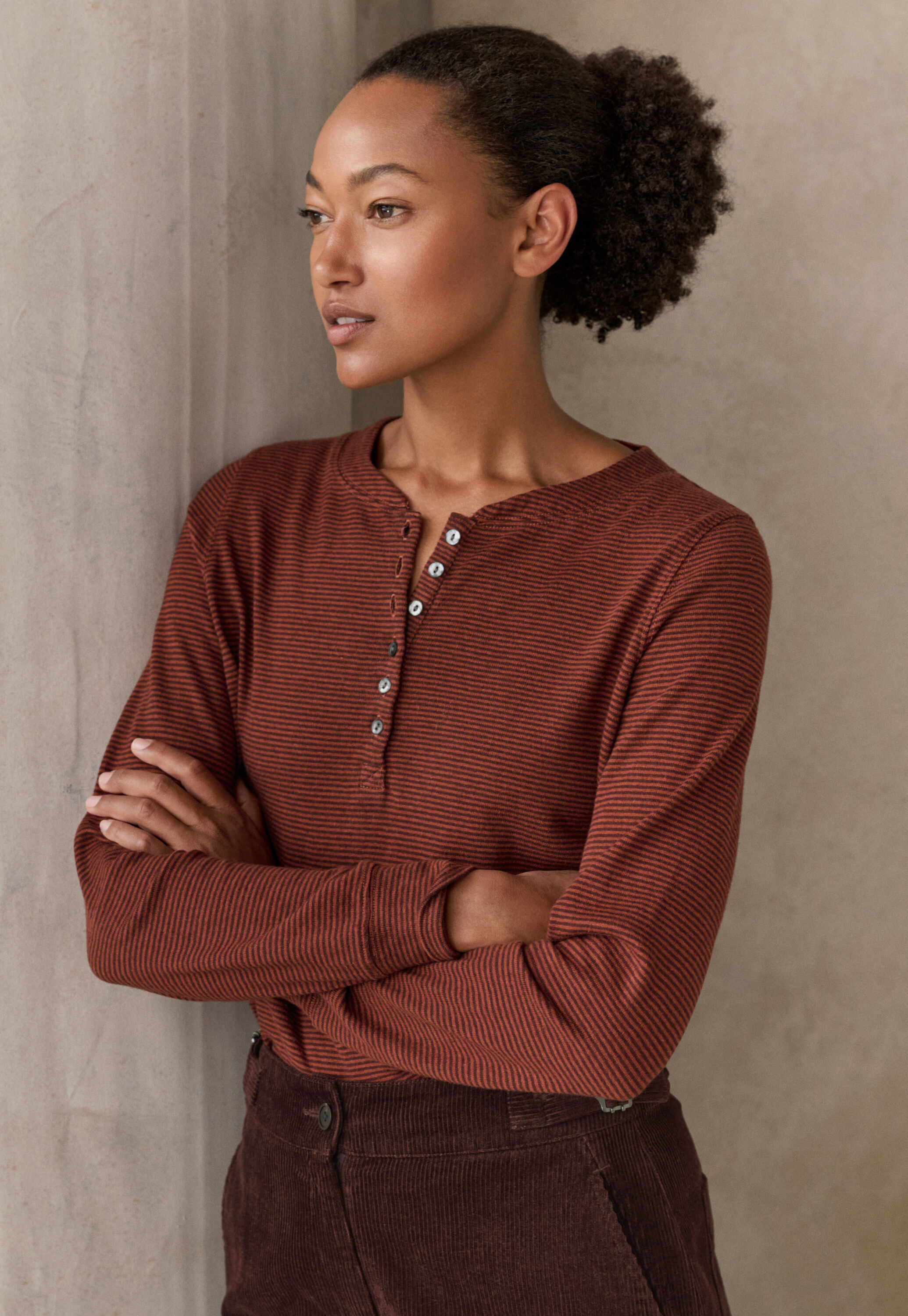 Silk & cotton T-shirt